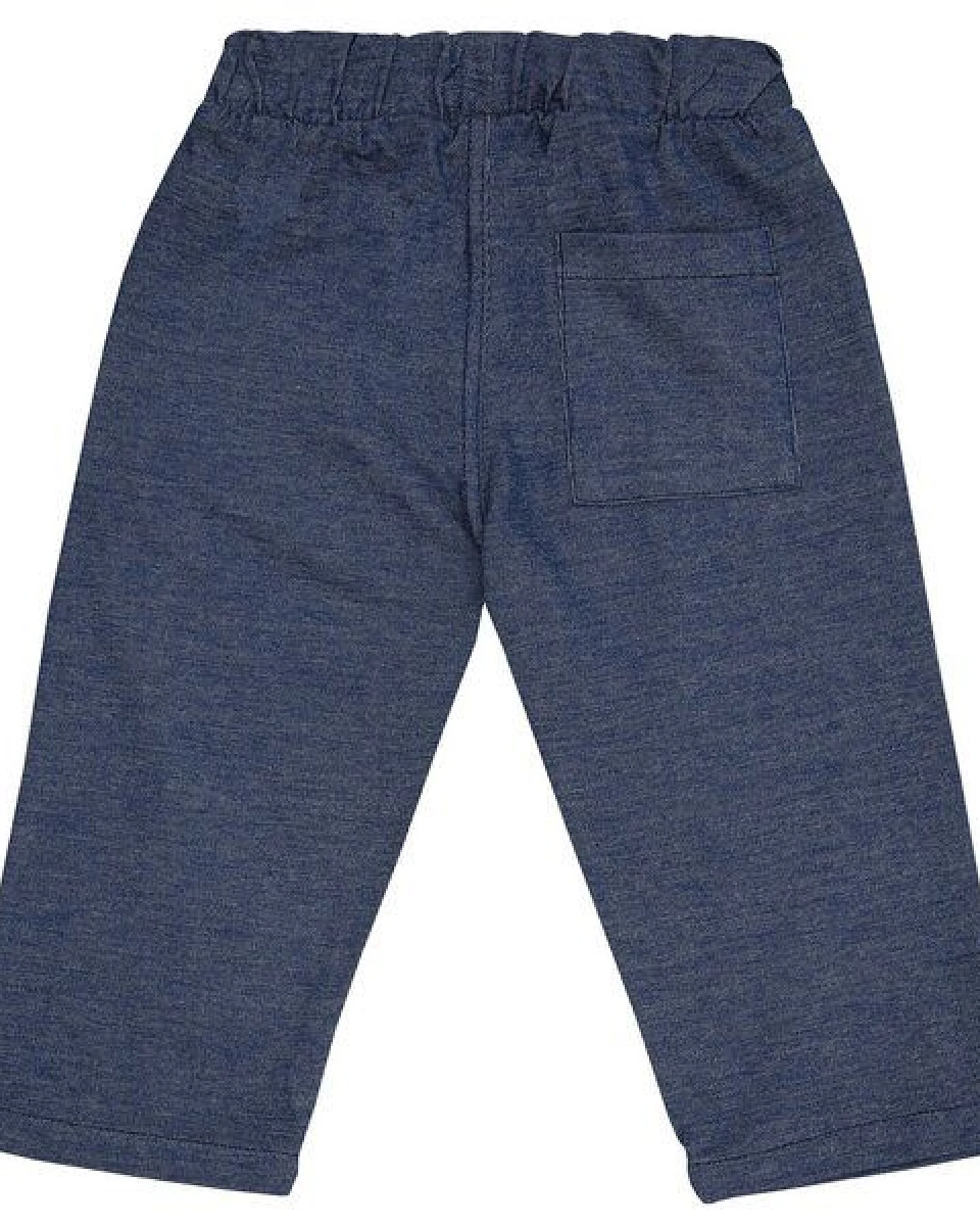 loud + proud Babys & Kinder Elastische Hose in Denim-Optik, GOTS-zertifiziert – Ansicht 2