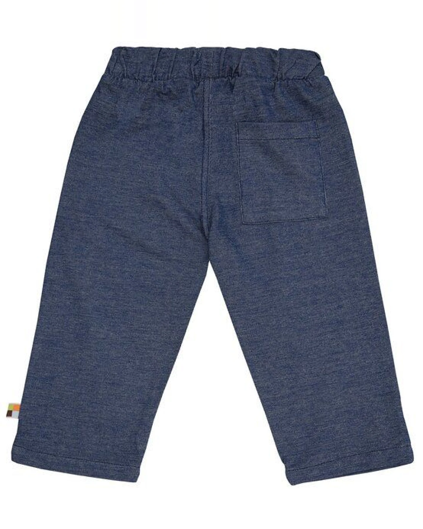 loud + proud Babys & Kinder Elastische Hose in Denim-Optik, GOTS-zertifiziert – Ansicht 2