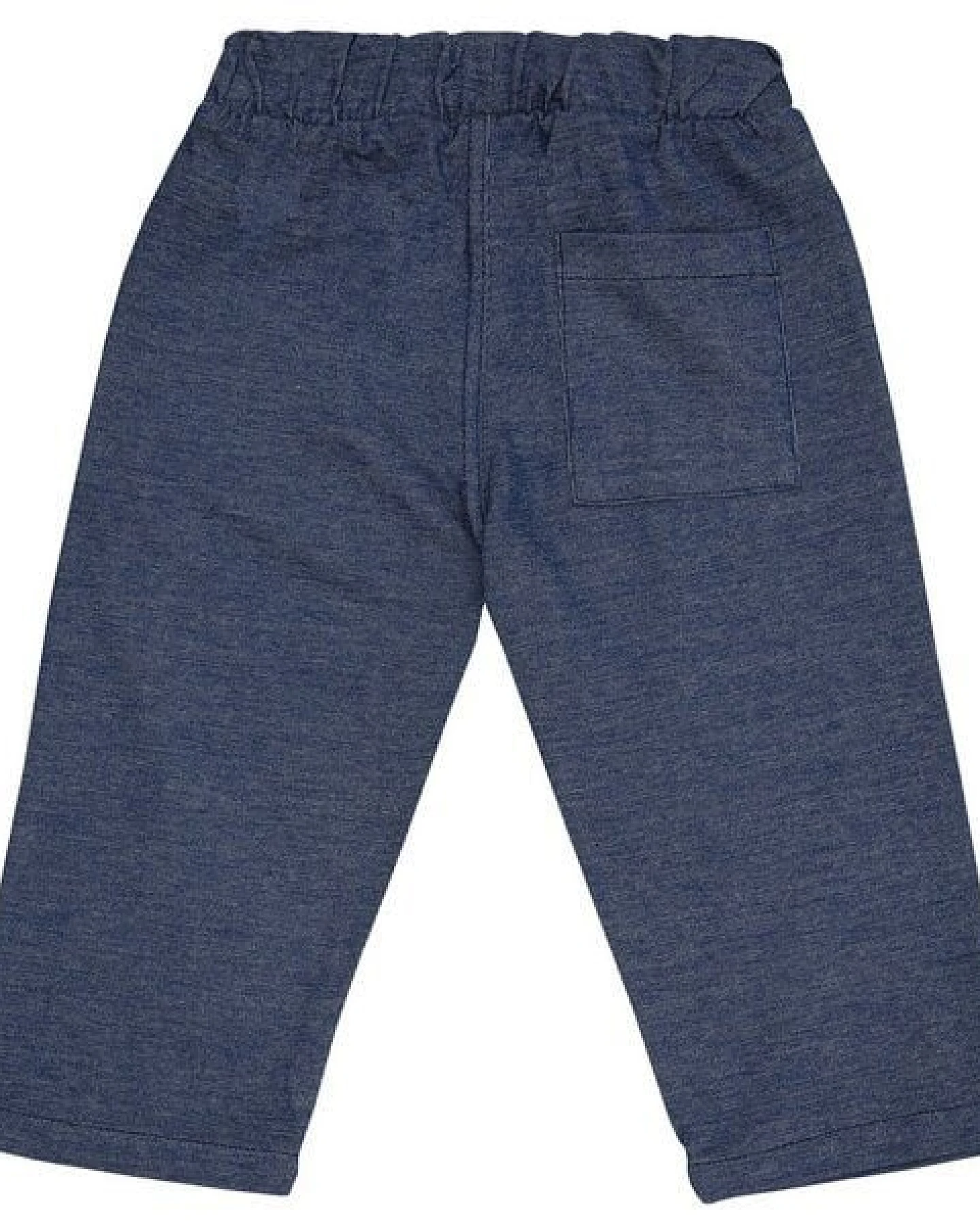 loud + proud Babys & Kinder Elastische Hose in Denim-Optik, GOTS-zertifiziert – Ansicht 2