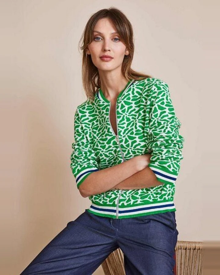 LANA Organic Strickjacke für Damen, Modell Alsora
