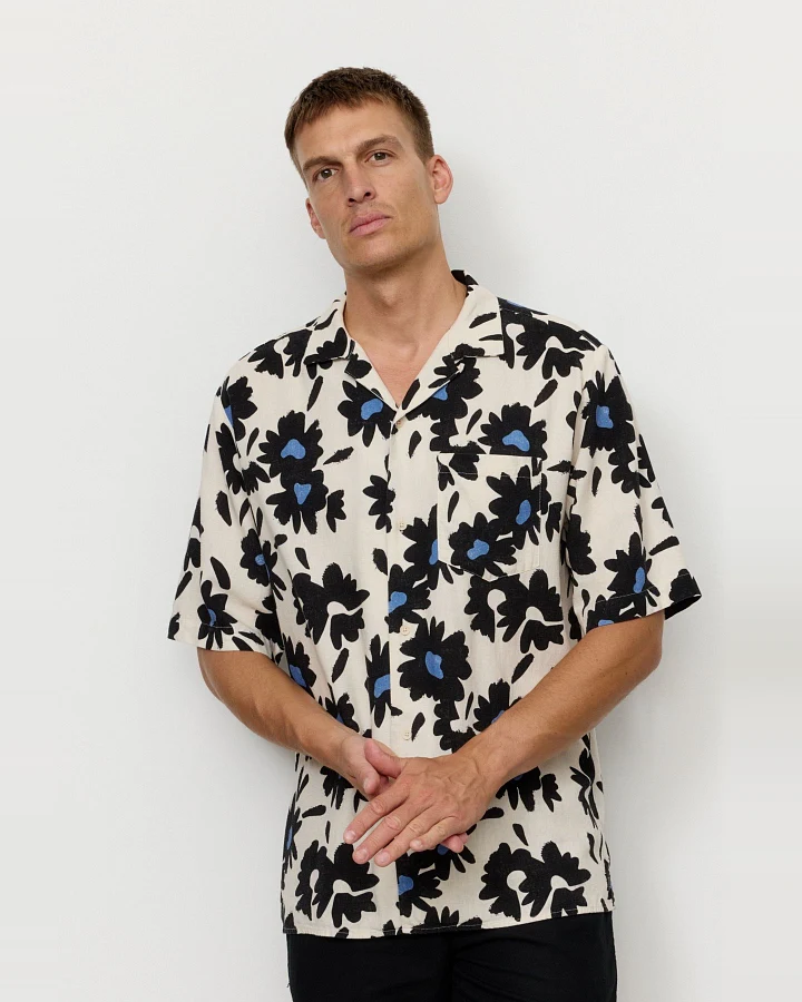 Hemd Cactus Bloom Off White