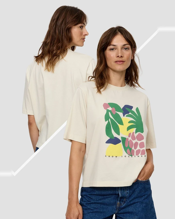 T-Shirt Azolla Together Off White