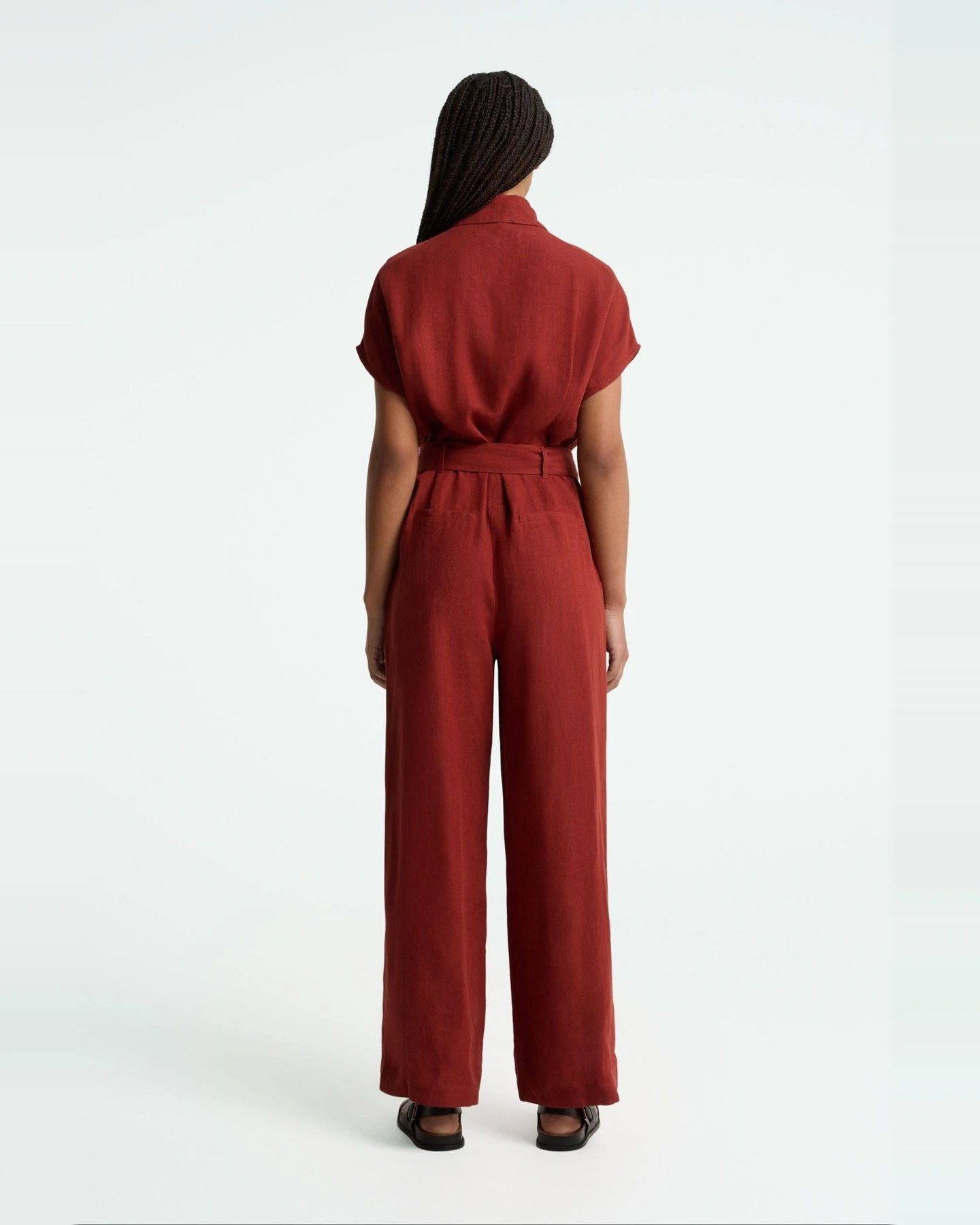 Jumpsuit Margaret Rot – Ansicht 2
