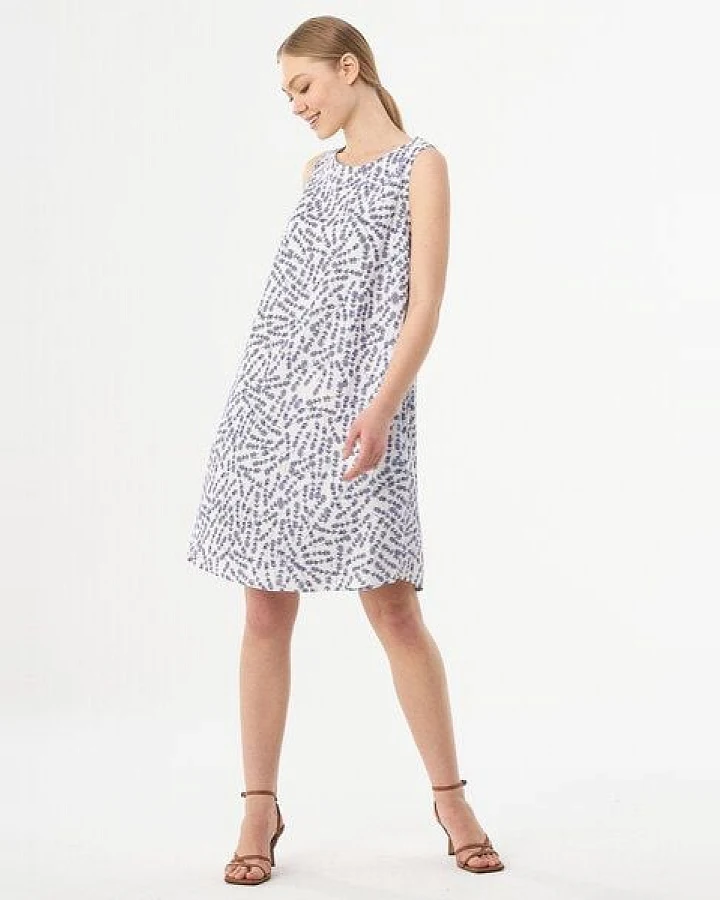 ORGANICATION Kleid aus TENCEL Lyocell mit Blumenmuster