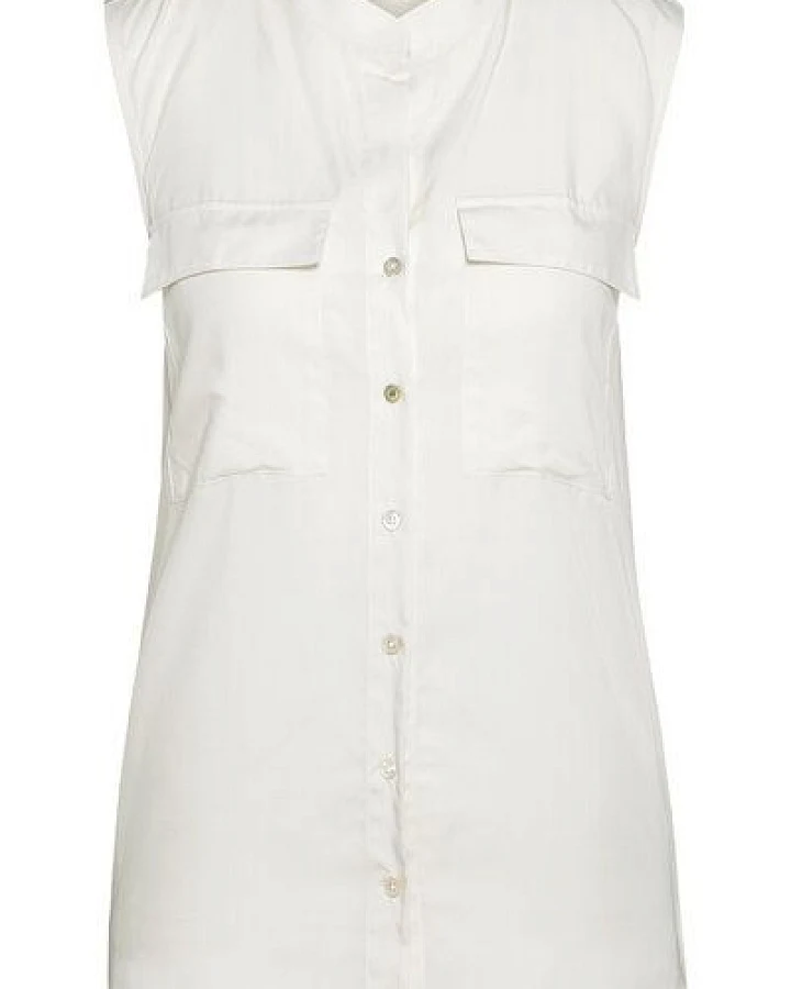 Wunderwerk Damen Bluse aus Lyocell (TENCEL) "TENCEL utility blouse top"