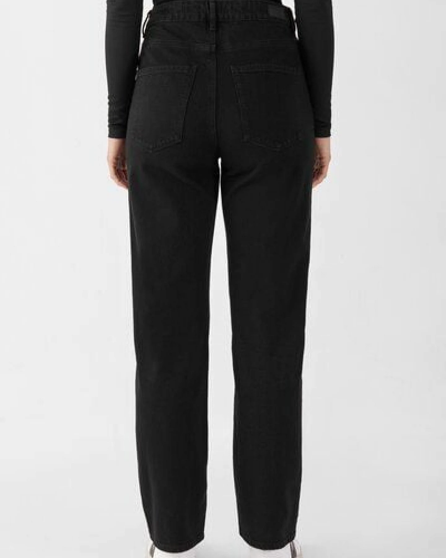 DAWN Jeans MORNING Straight Black-Black – Ansicht 4