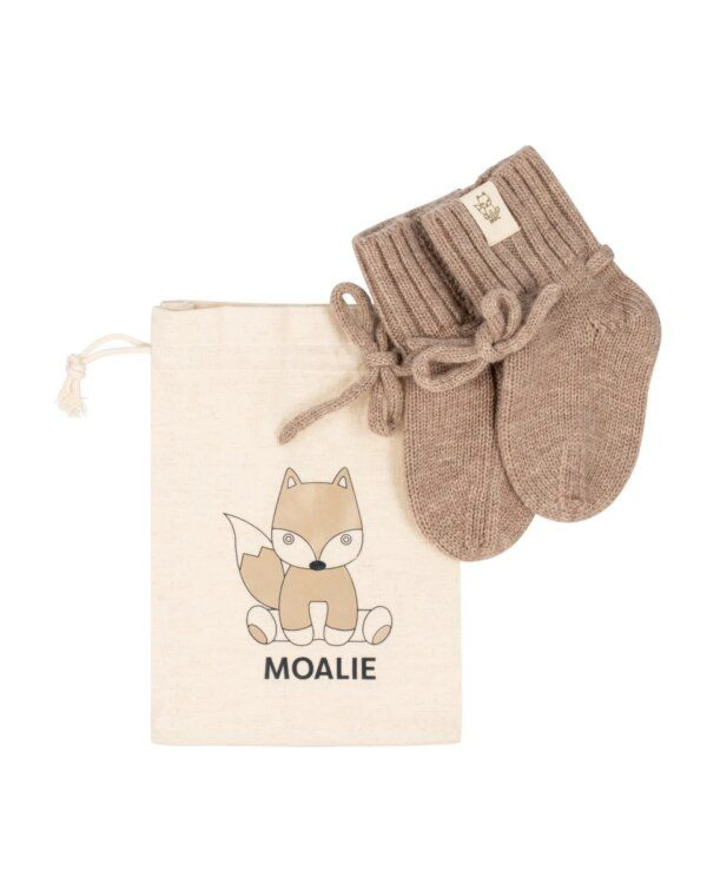 Moalie Krabbelschuhe aus Merinowolle – Ansicht 2
