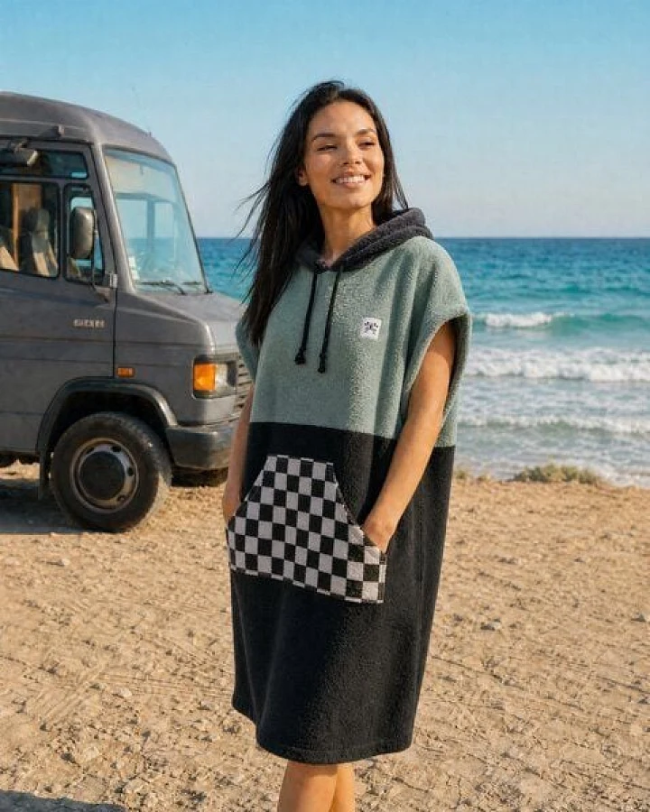 Zeachild Surfponcho Coastal Nomad Bio-Frotte