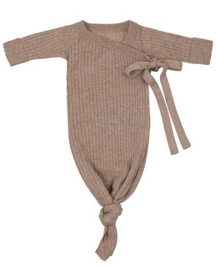 Moalie Babyschlafanzug Merinowolle – 100 % mulesingfrei, 0–6 Monate