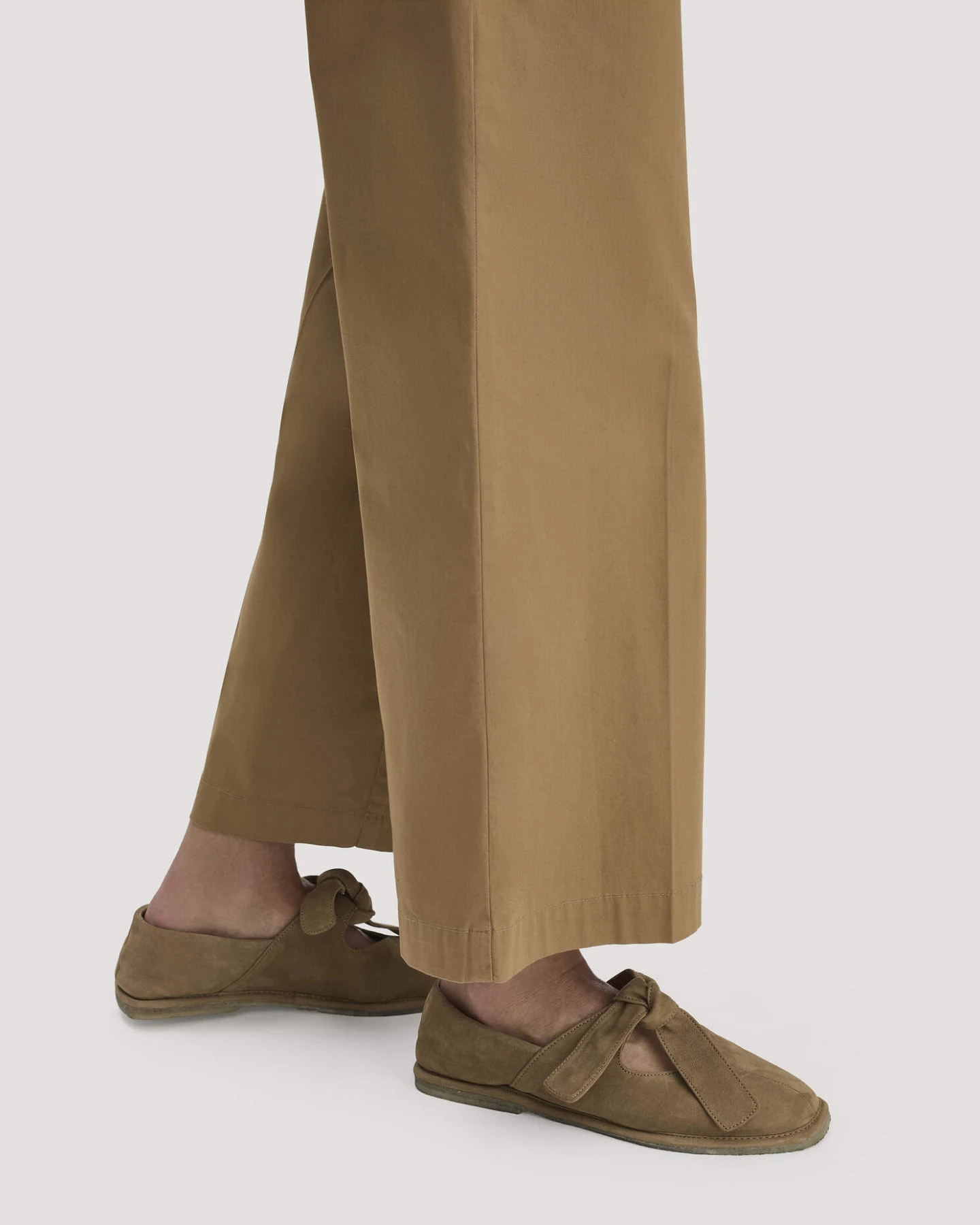 hessnatur Damen Hose Culotte Regular aus Bio-Baumwolle - braun - Größe 40 – Ansicht 3