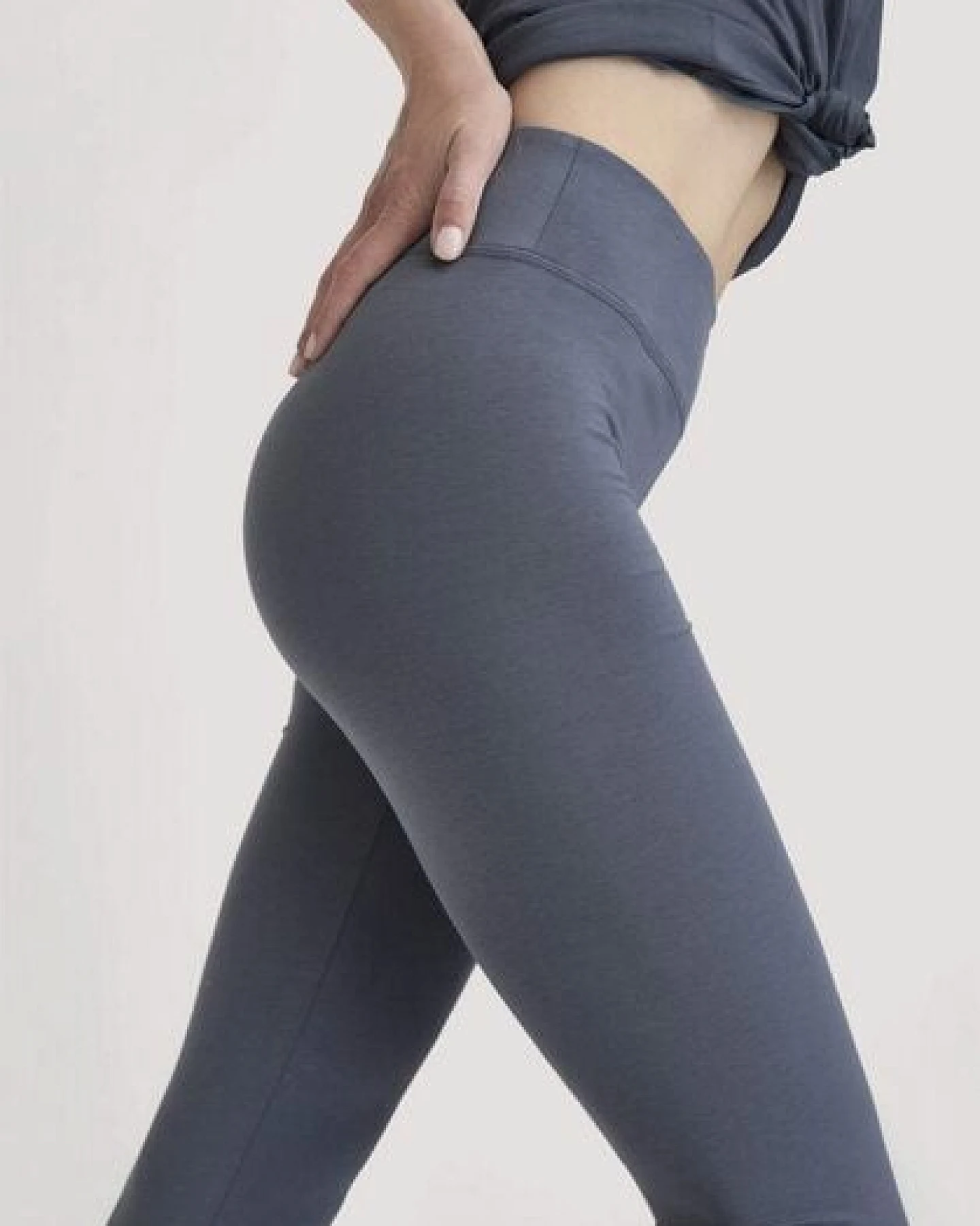 hessnatur Leggings Medium Cut ACTIVE LIGHT aus Bio-Baumwolle – Ansicht 2