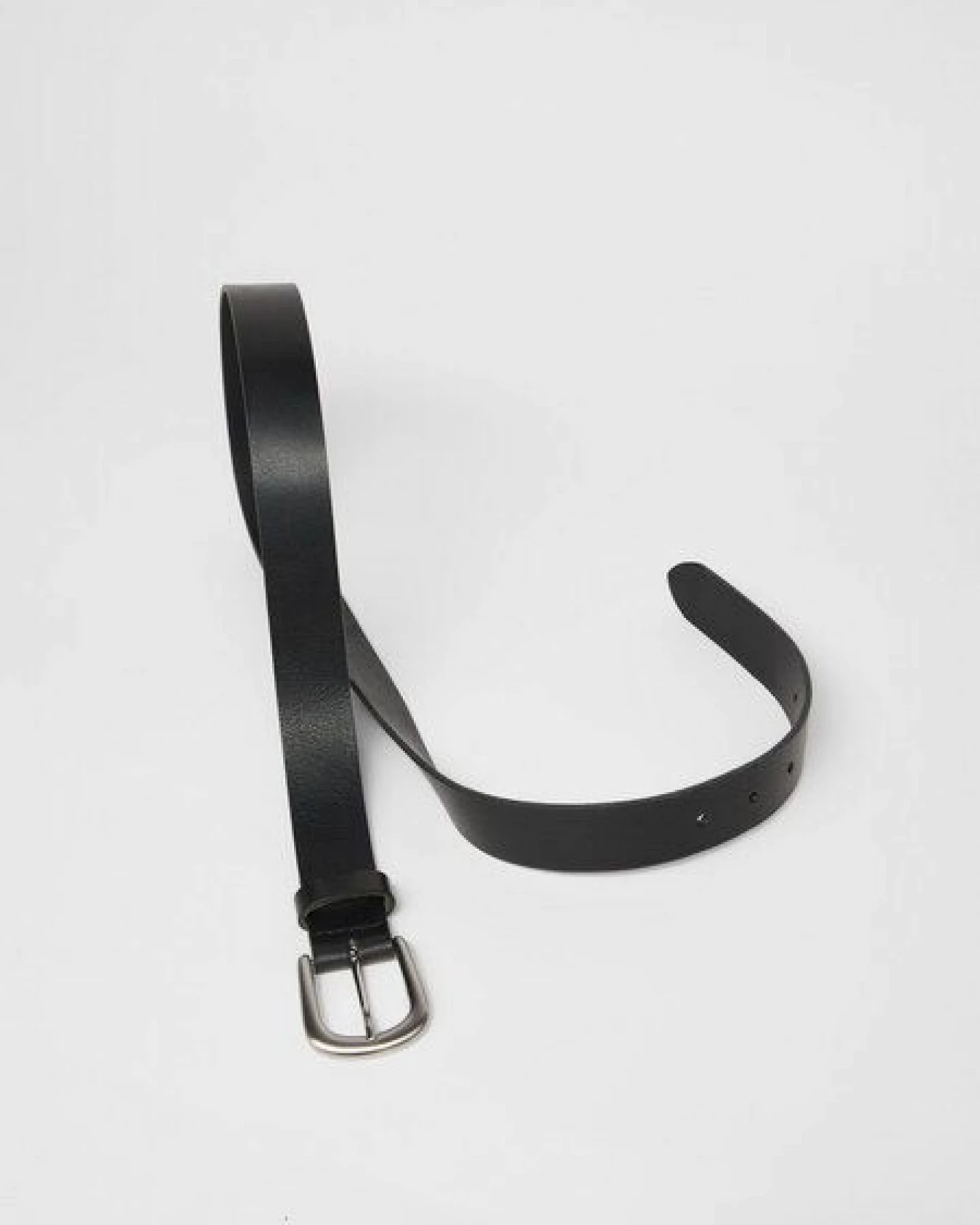 LANIUS Jeansgürtel aus vegetabil gegerbtem Leder – Ansicht 3