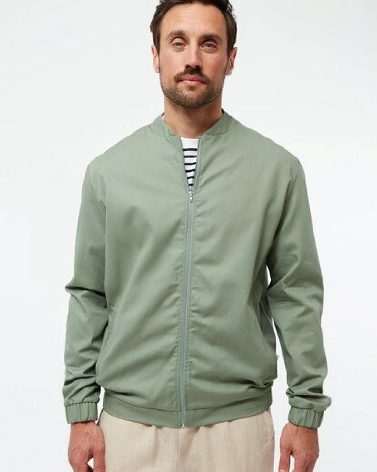 Givn Berlin Blousonjacke GBCASPER aus fester Bio-Baumwolle – Ansicht 2