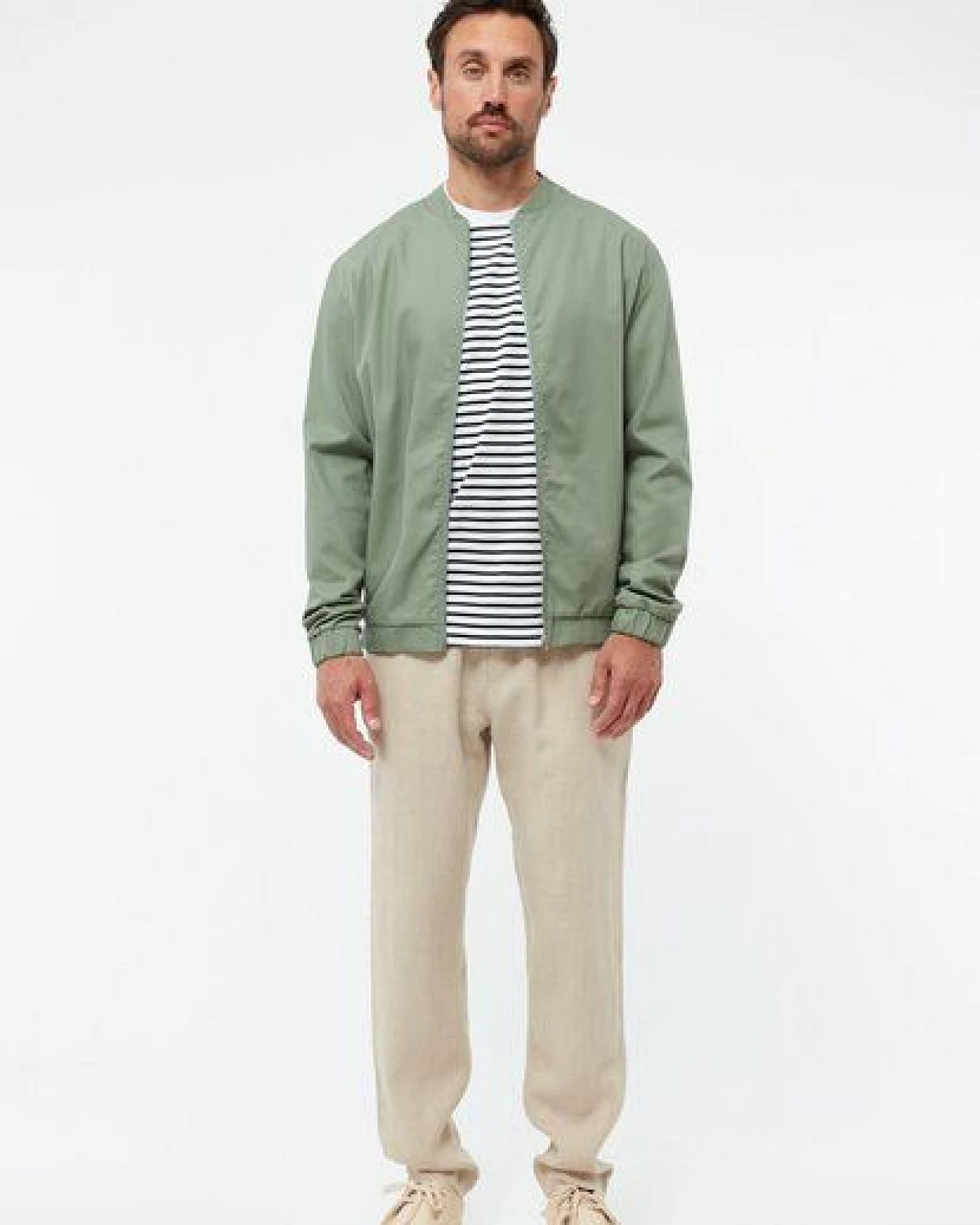 Givn Berlin Blousonjacke GBCASPER aus fester Bio-Baumwolle – Ansicht 3