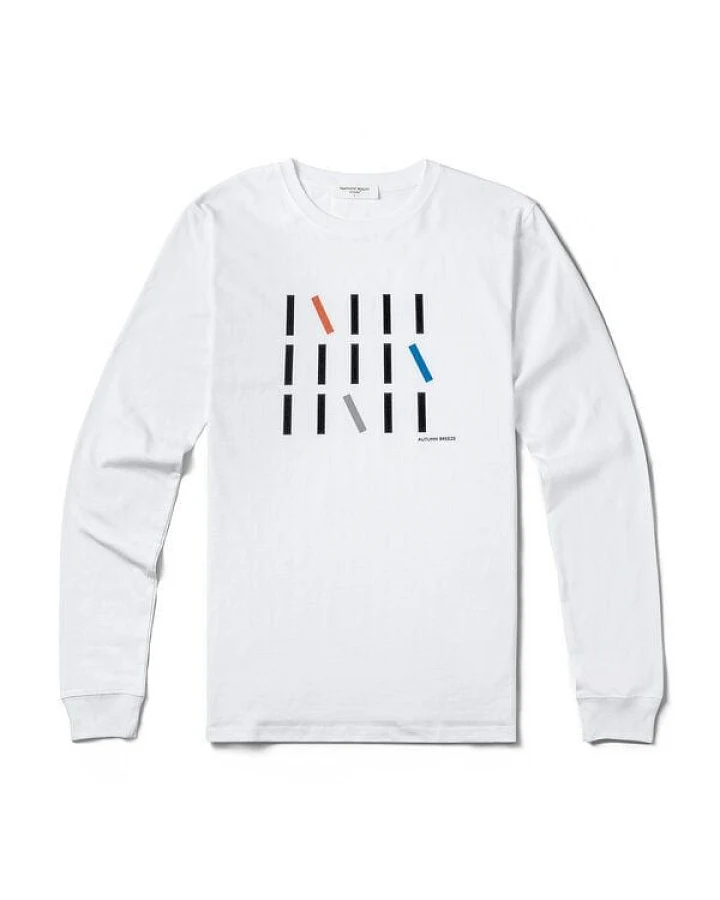 FANTASTIC REALITY STUDIOS AUTUMN BREEZE LONG SLEEVE T-SHIRT – Bio-Baumwolle, Unisex
