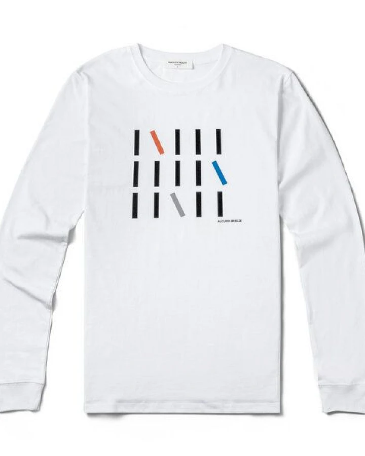 FANTASTIC REALITY STUDIOS AUTUMN BREEZE LONG SLEEVE T-SHIRT – Bio-Baumwolle, Unisex