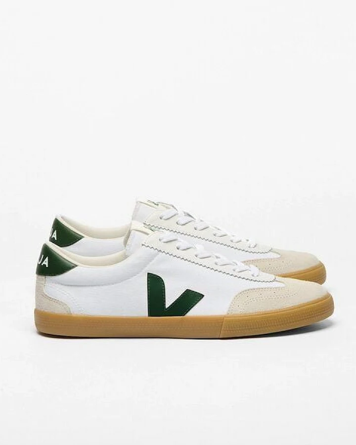 Veja Volley Canvas - white cyprus natural MEN