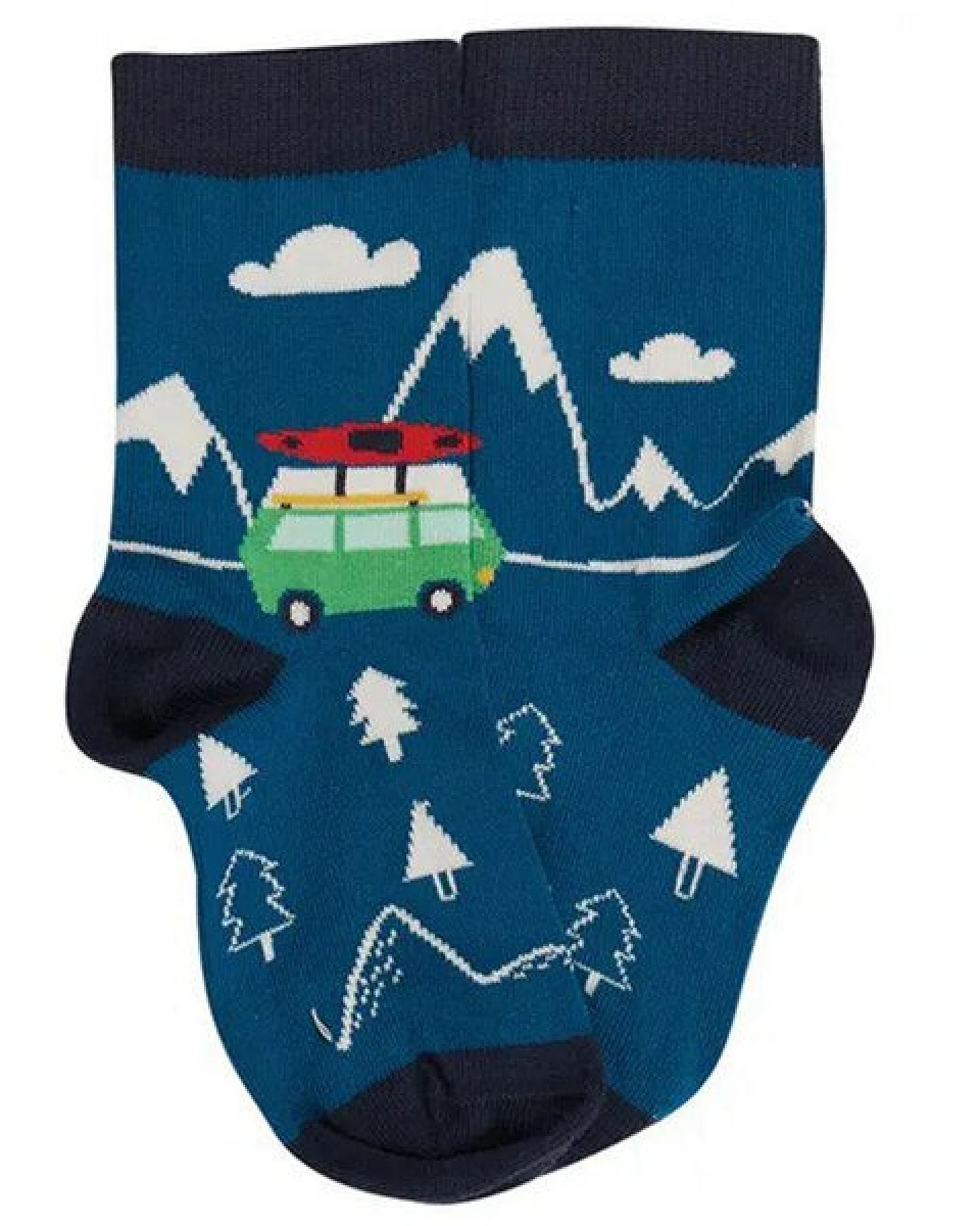 Frugi Socken Indigo Husky 3 Pack - Rock my Socks – Ansicht 3