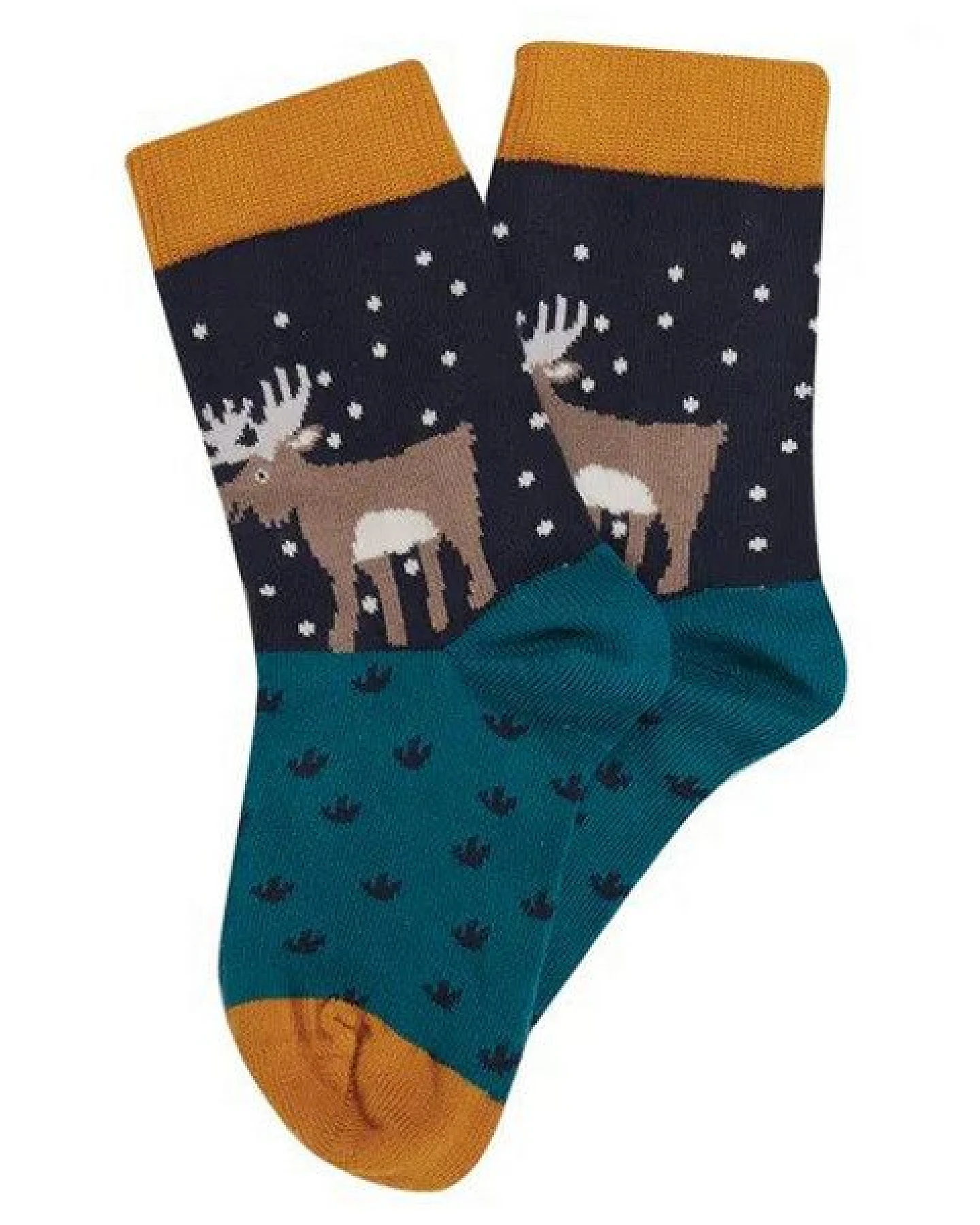 Frugi Socken Elch 3 Pack - Rock my Socks – Ansicht 3
