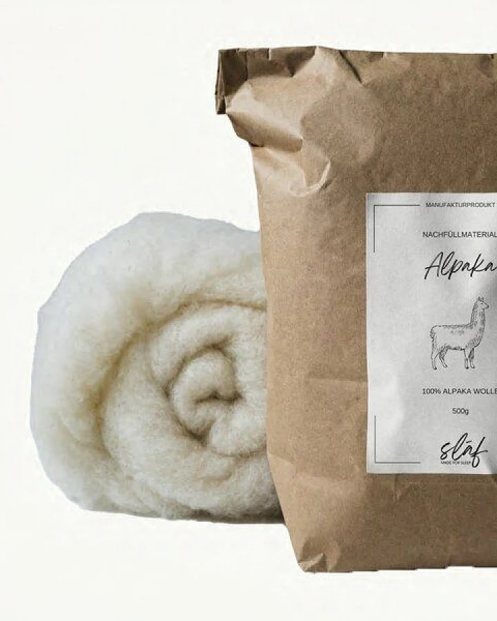 Slāf Alpaka Nachfüllpack Vlies BIO