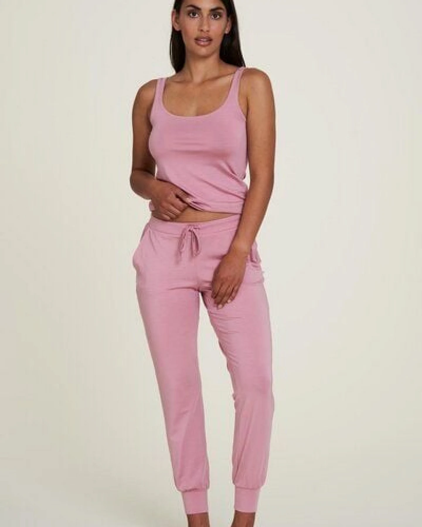 TRANQUILLO Tencel Hose im Jogger Look, supersoft (BAS13) – Ansicht 3