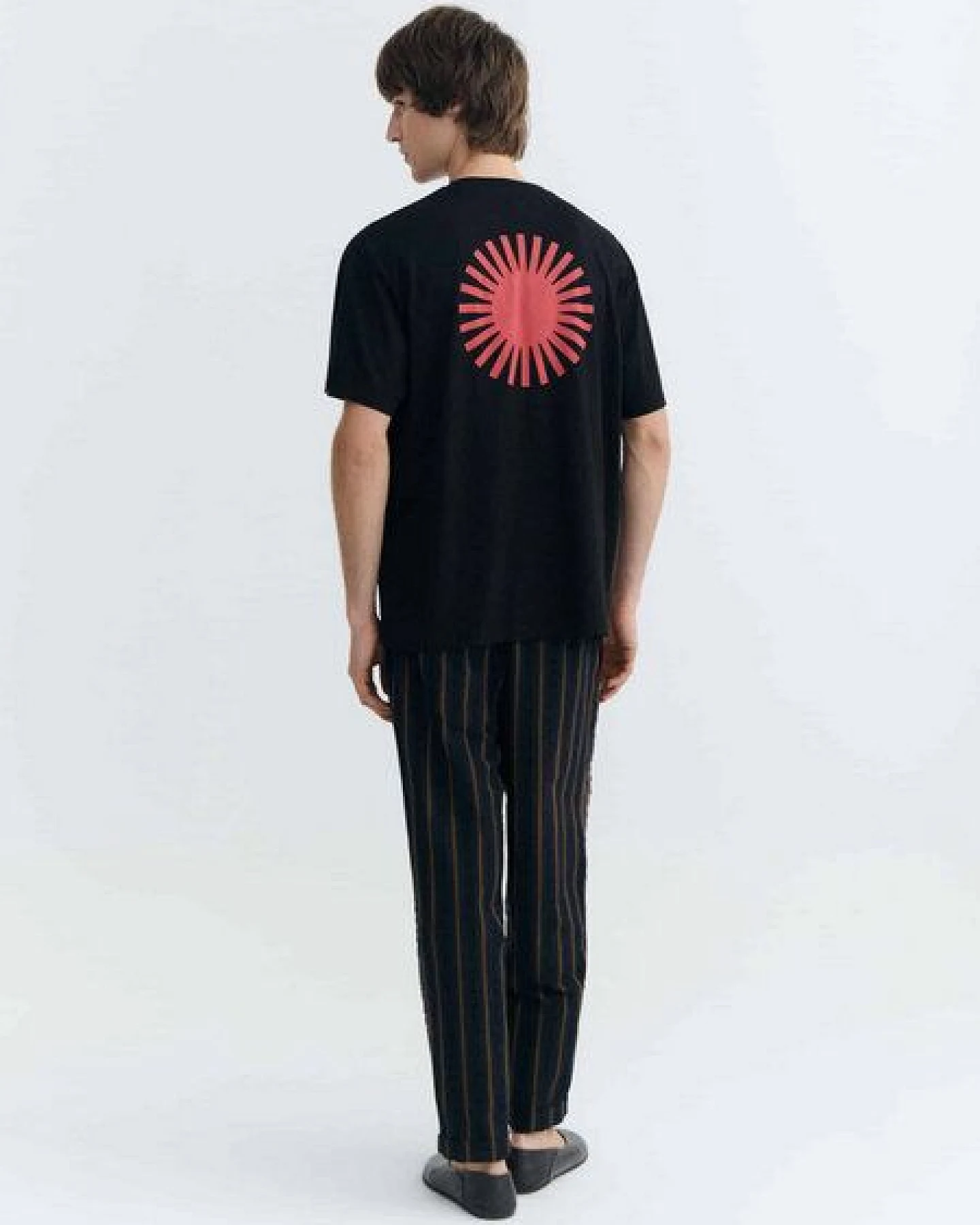 thinking mu Sol Contrast - Herren T-Shirt aus Bio-Baumwolle – Ansicht 3