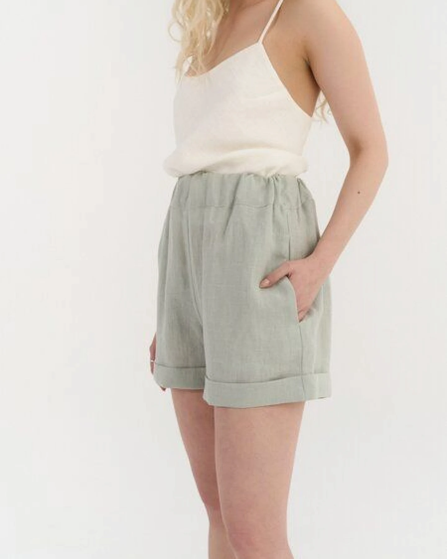 AmourLinen Leinen-Shorts MIA – Ansicht 2