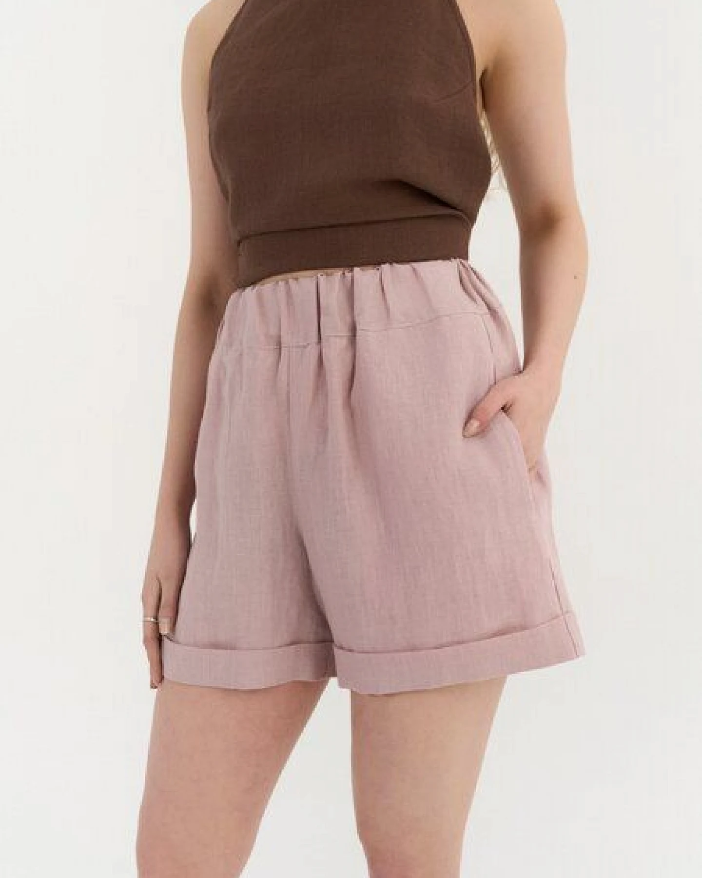 AmourLinen Leinen-Shorts MIA – Ansicht 2