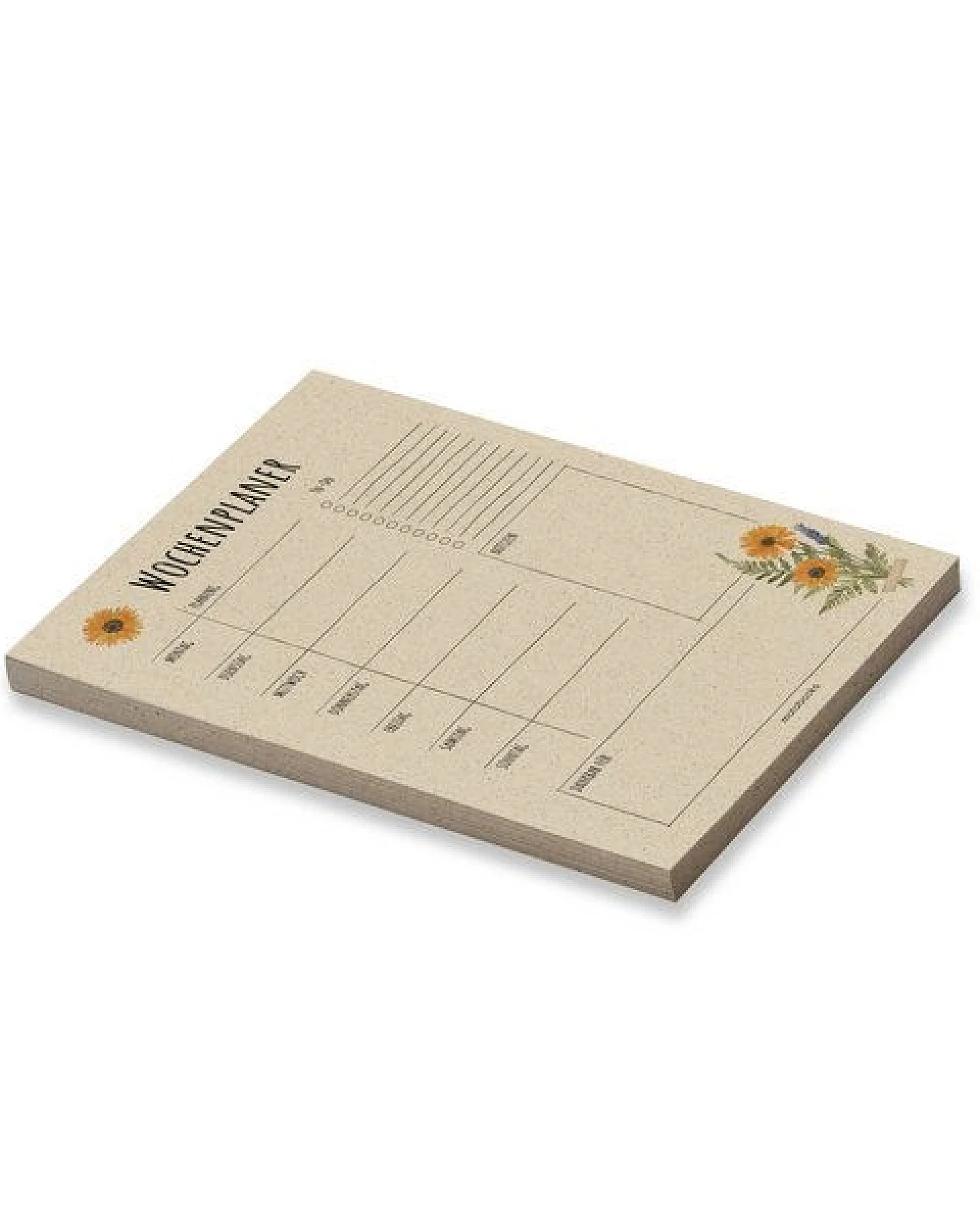 matabooks® Kalender undatiert A4 aus Graspapier – Wochenplaner – Ansicht 2