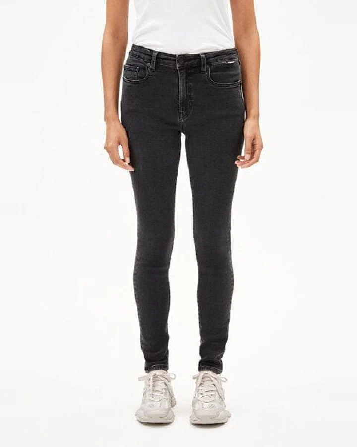 ARMEDANGELS TILLAA Damen Skinny Jeans Mid Waist Bio-Baumwoll Mix X-Stretch