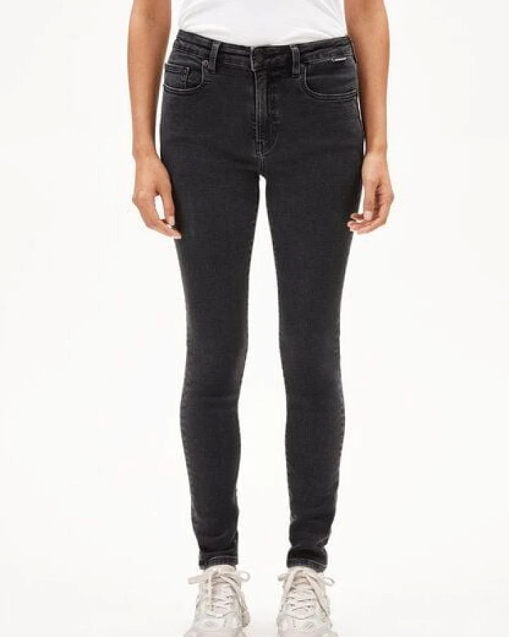 ARMEDANGELS TILLAA Damen Skinny Jeans Mid Waist Bio-Baumwoll Mix X-Stretch