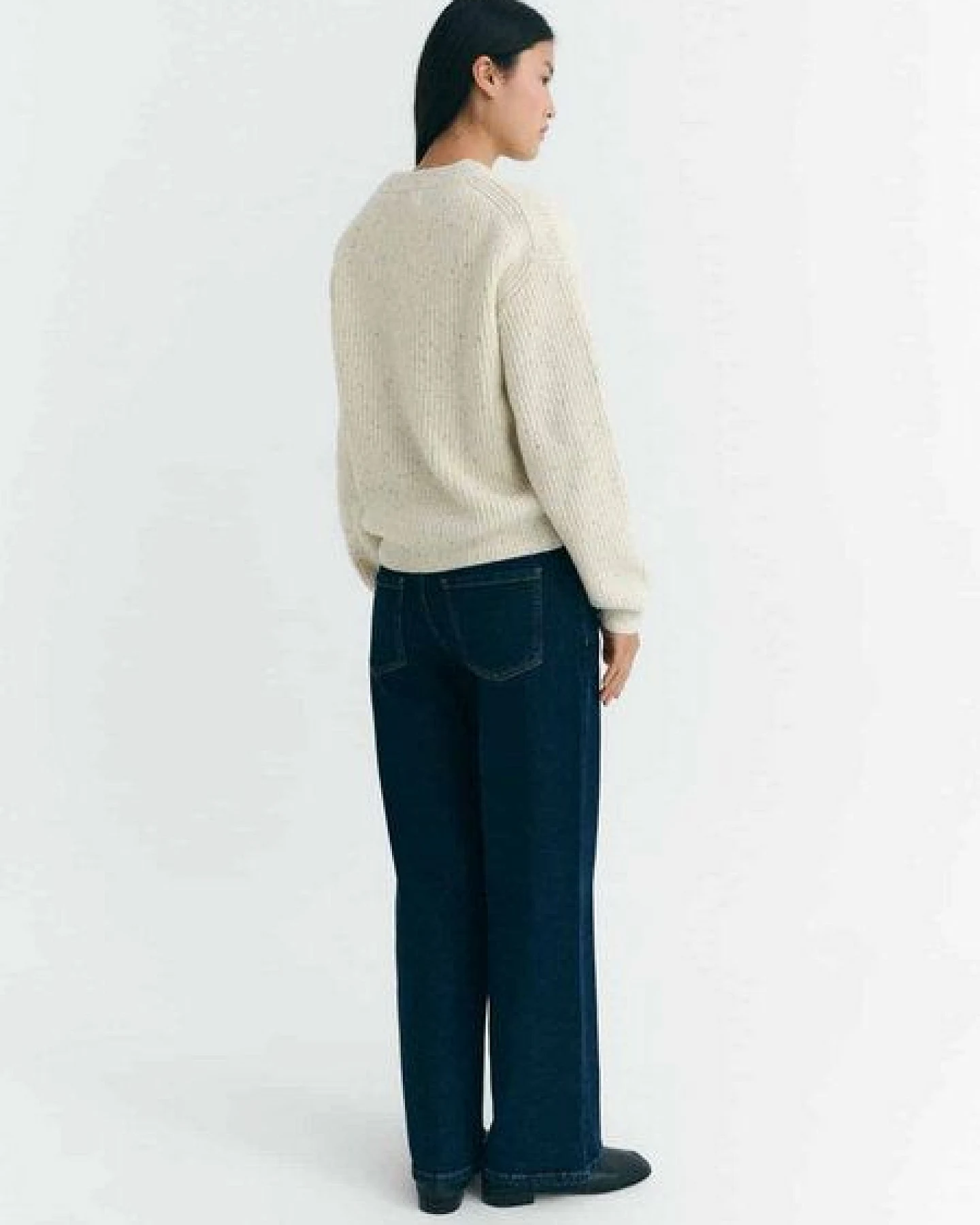 thinking mu Damen Pullover - Carmen Knitted Sweater - aus Wolle – Ansicht 3