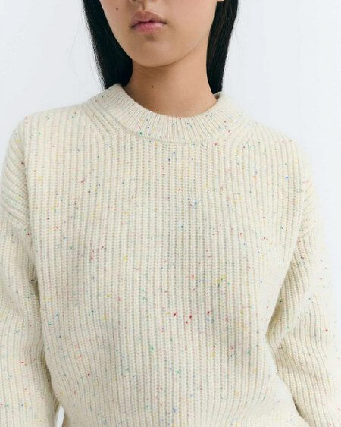 thinking mu Damen Pullover - Carmen Knitted Sweater - aus Wolle – Ansicht 4