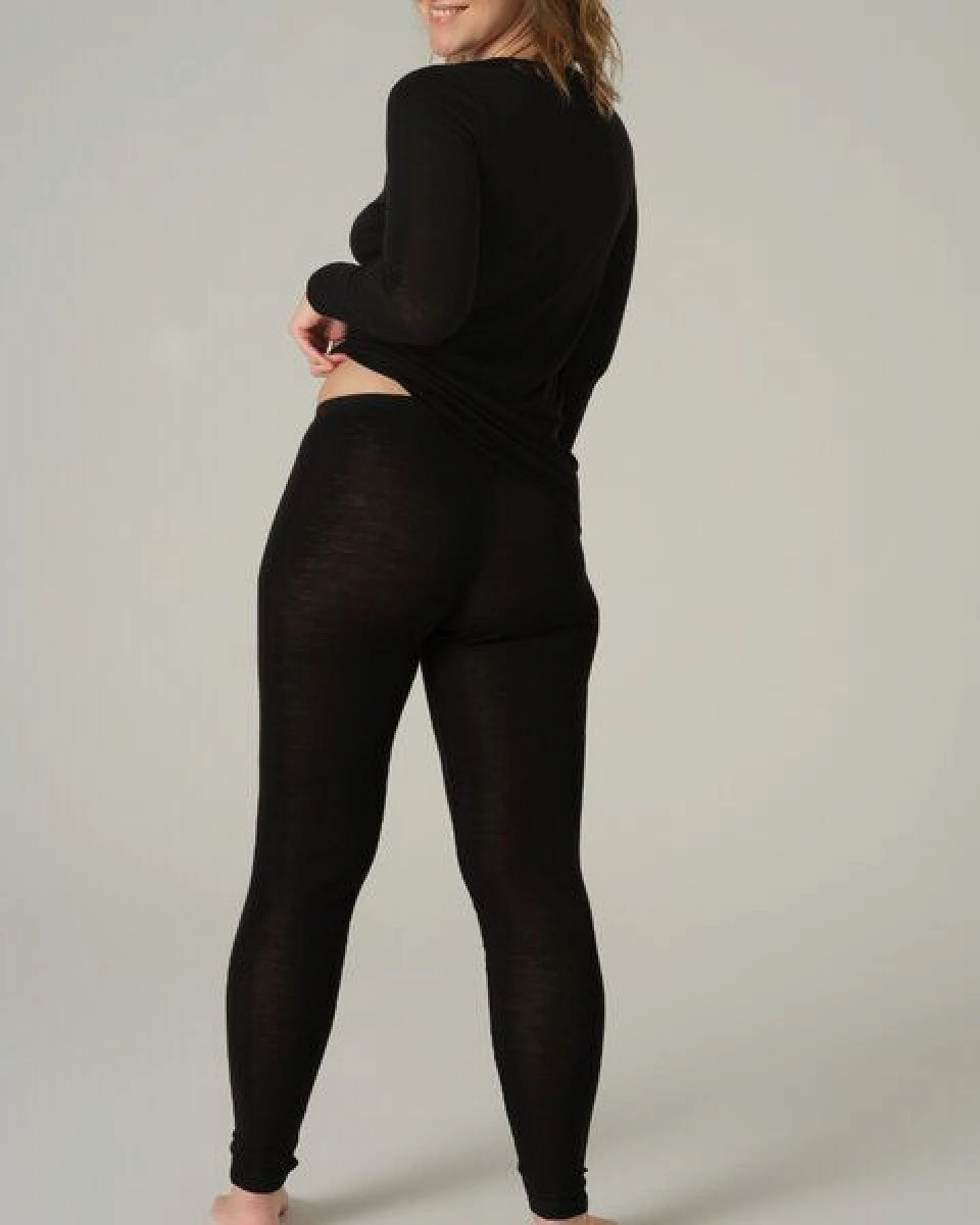 comazo|earth Wolle-Seide Leggings, GOTS zertifiziert – Ansicht 3