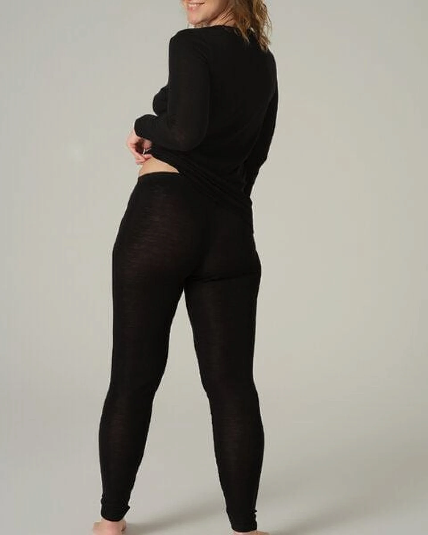 comazo|earth Wolle-Seide Leggings, GOTS zertifiziert – Ansicht 3