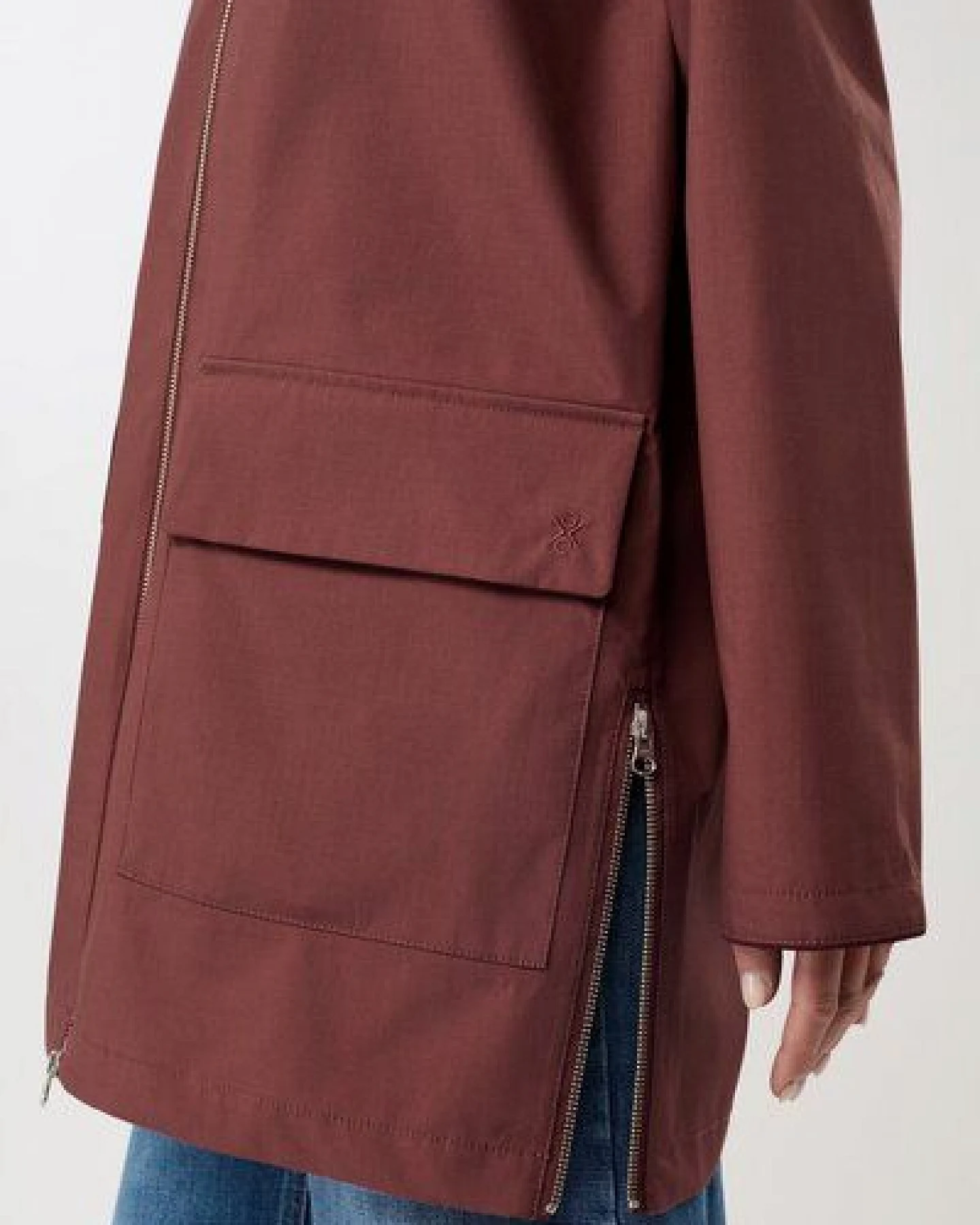 LangerChen Bestseller Regenjacke aus Bio-Baumwolle – Ansicht 4