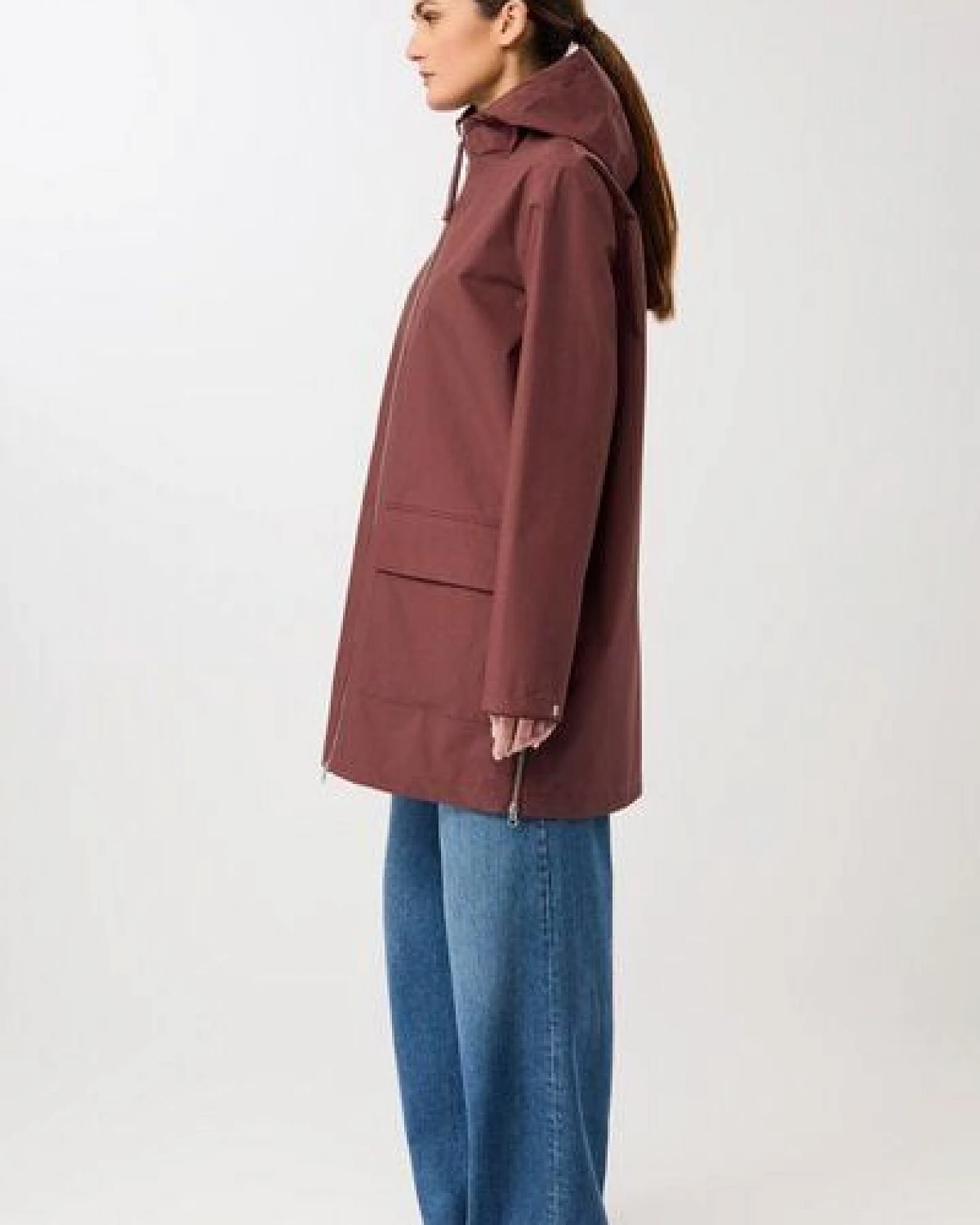 LangerChen Bestseller Regenjacke aus Bio-Baumwolle – Ansicht 3