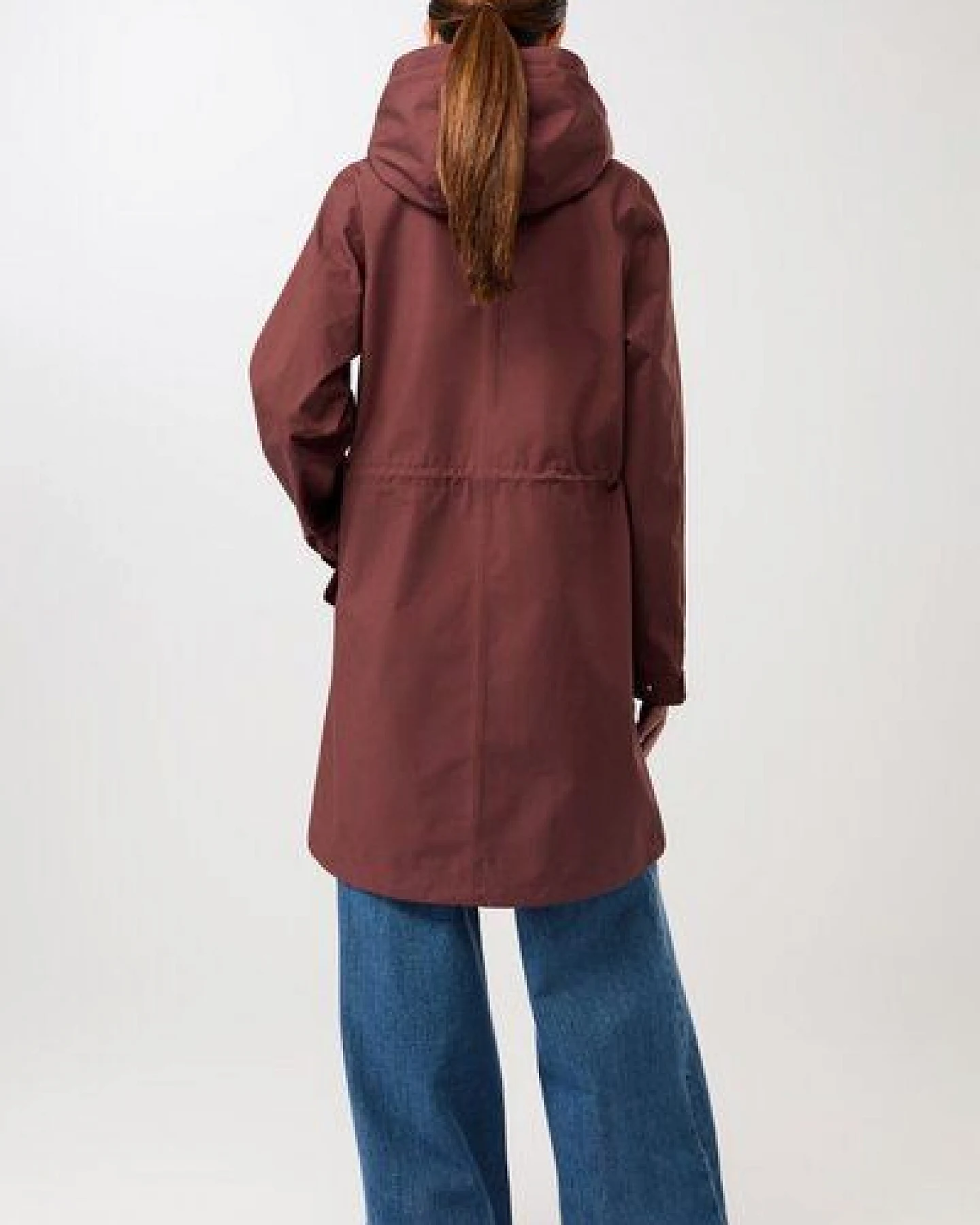 LangerChen Langer Parka mit Leistentasche – Ansicht 4