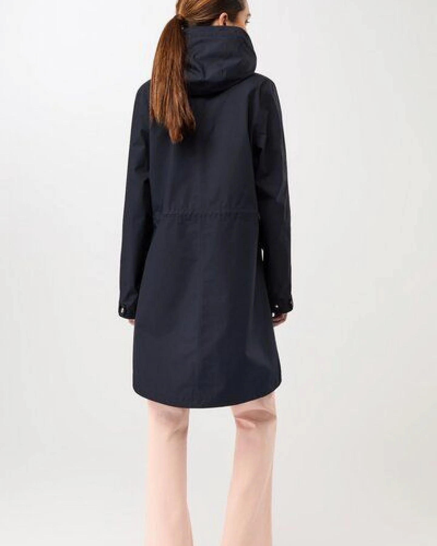 LangerChen Langer Parka mit Leistentasche – Ansicht 4