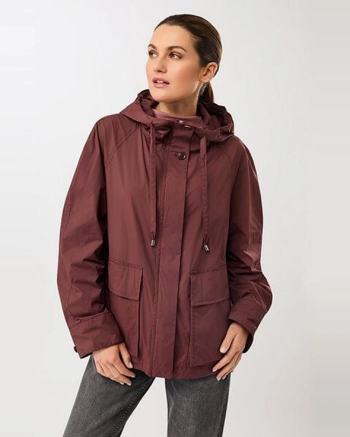 LangerChen Modische Kapuzenjacke mit großen Taschen