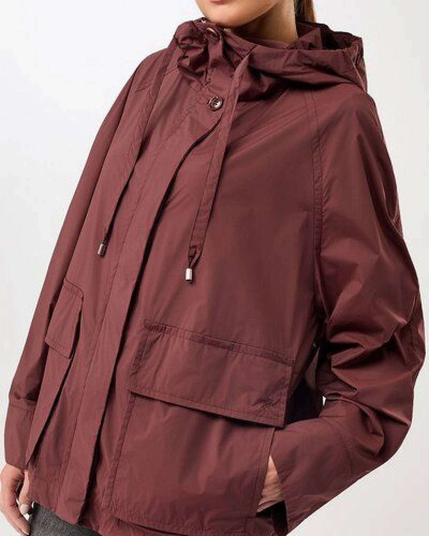 LangerChen Modische Kapuzenjacke mit großen Taschen – Ansicht 3