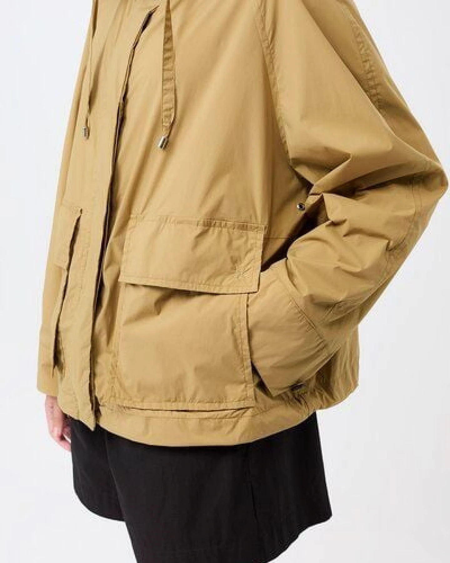 LangerChen Modische Kapuzenjacke mit großen Taschen – Ansicht 4