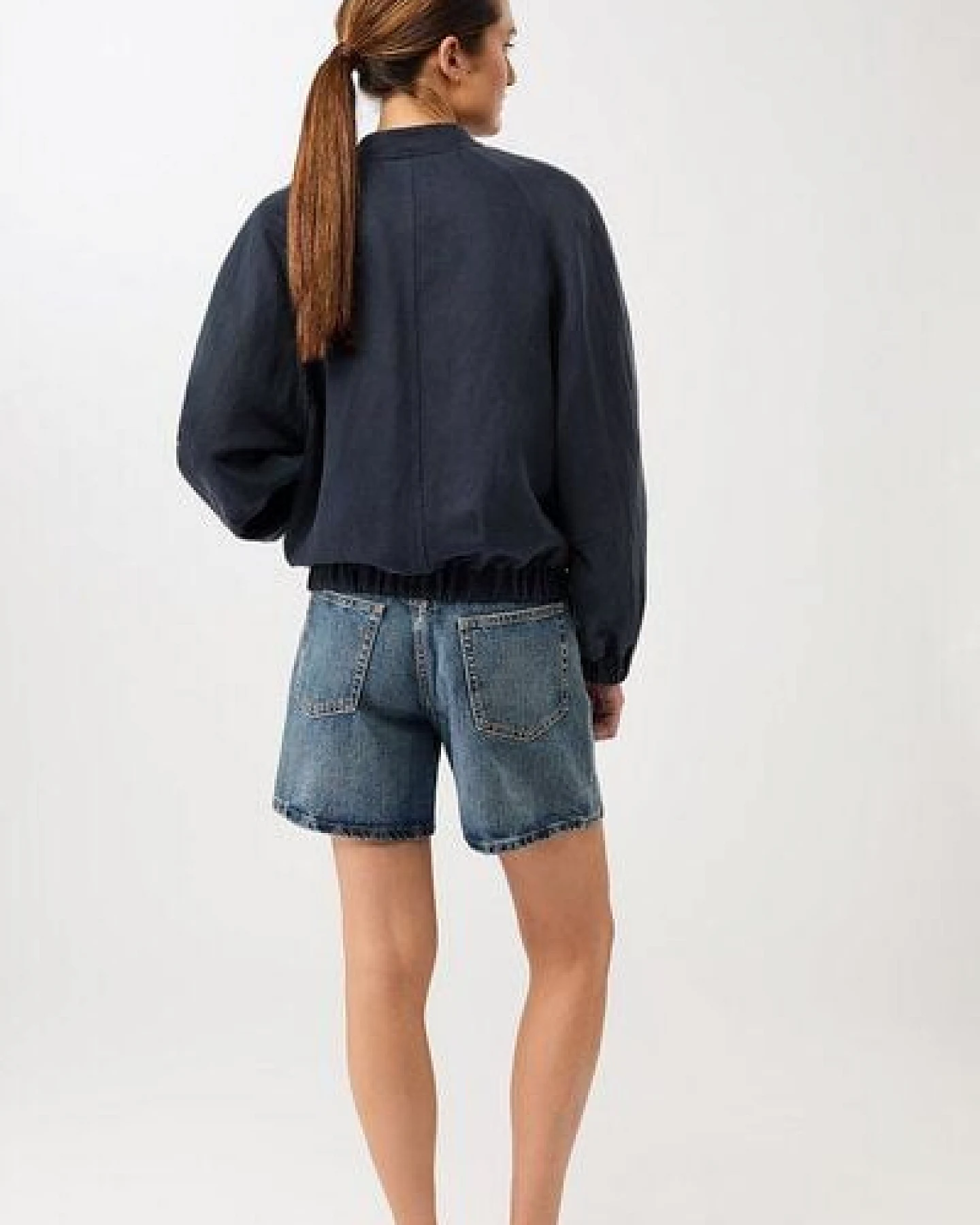 LangerChen Bomberjacke aus Tencel® – Ansicht 4