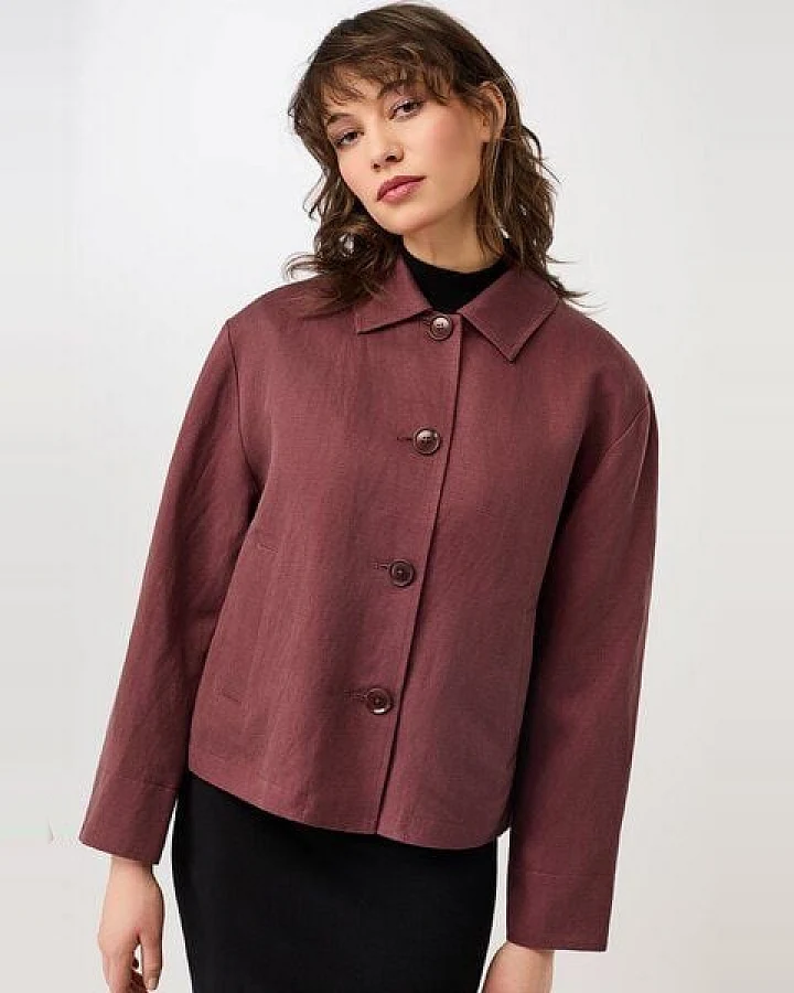 LangerChen Kurze Jacke aus Tencel®