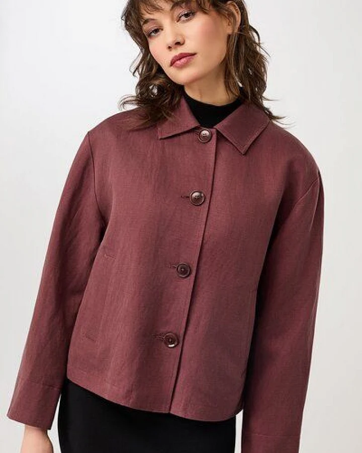 LangerChen Kurze Jacke aus Tencel®