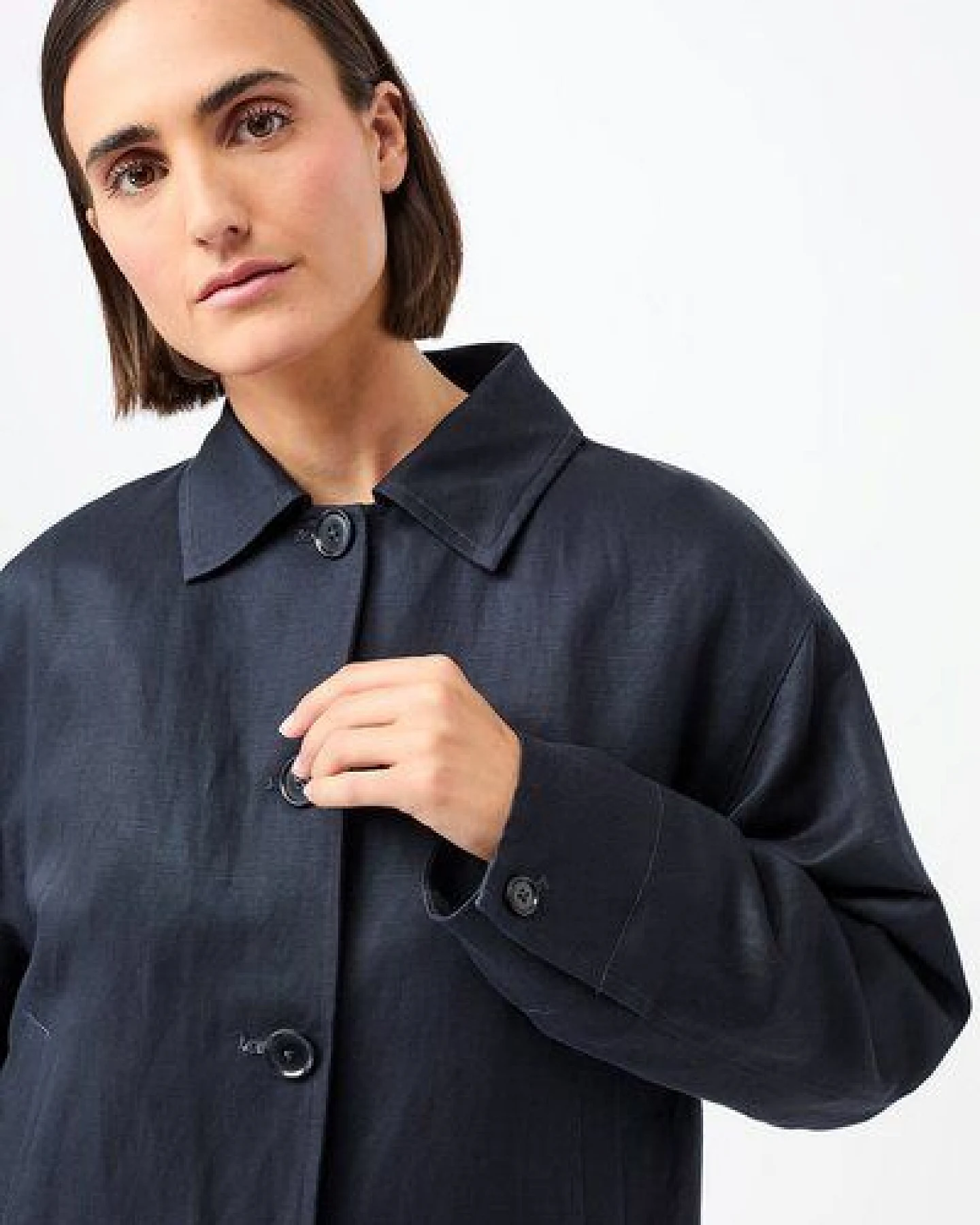 LangerChen Kurze Jacke aus Tencel® – Ansicht 3