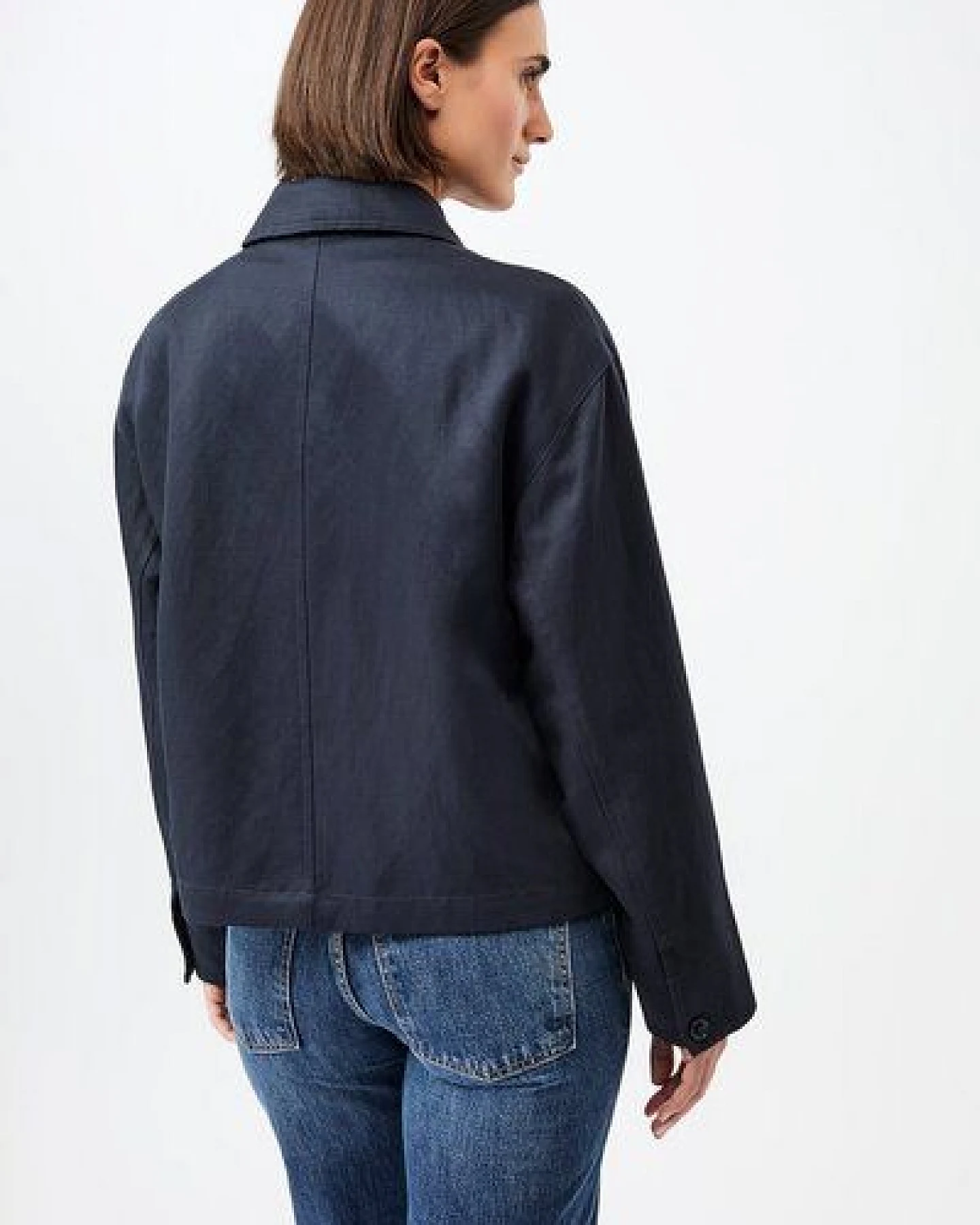 LangerChen Kurze Jacke aus Tencel® – Ansicht 2