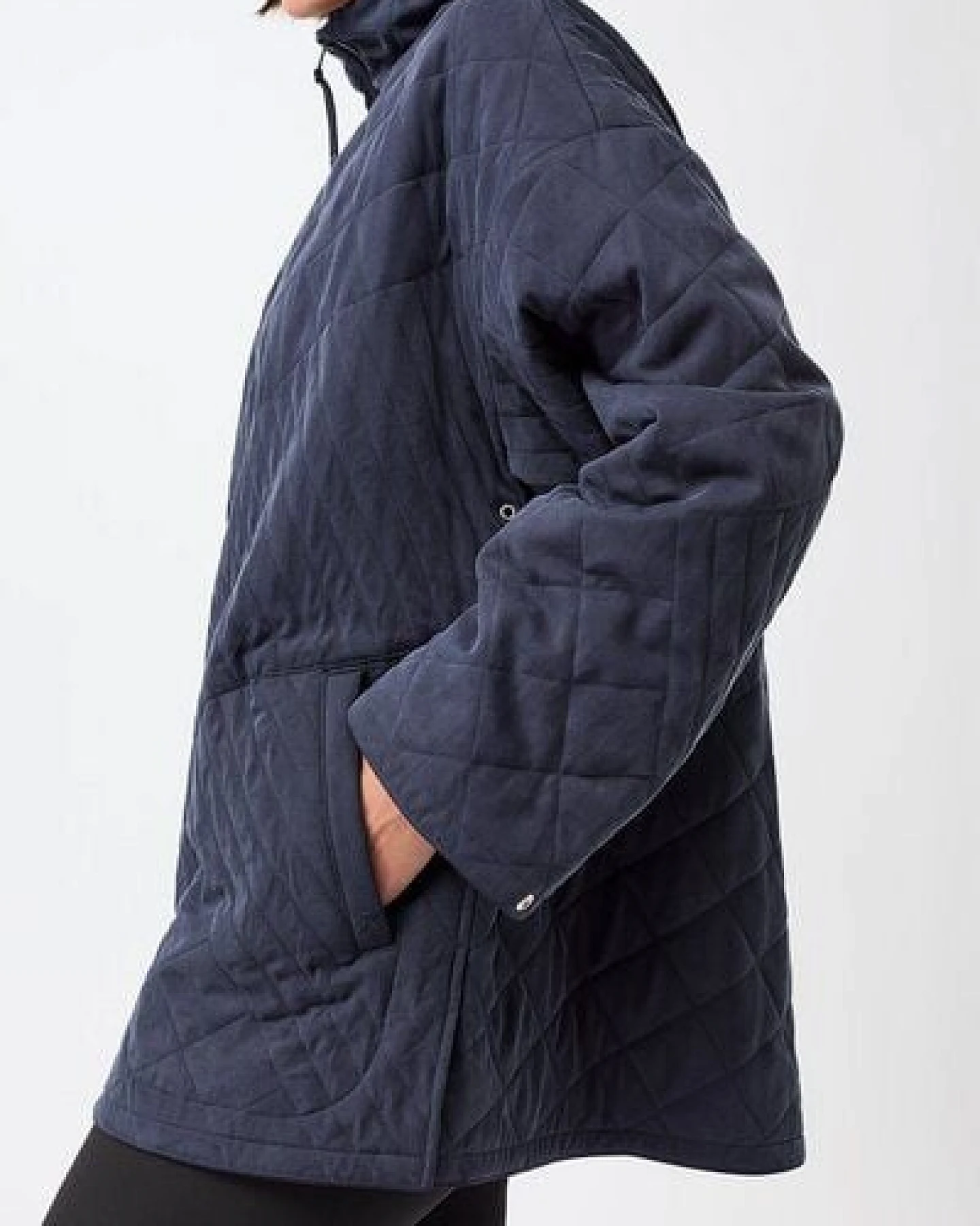 LangerChen Gesteppte Jacke aus Tencel® mit Stehkragen – Ansicht 4