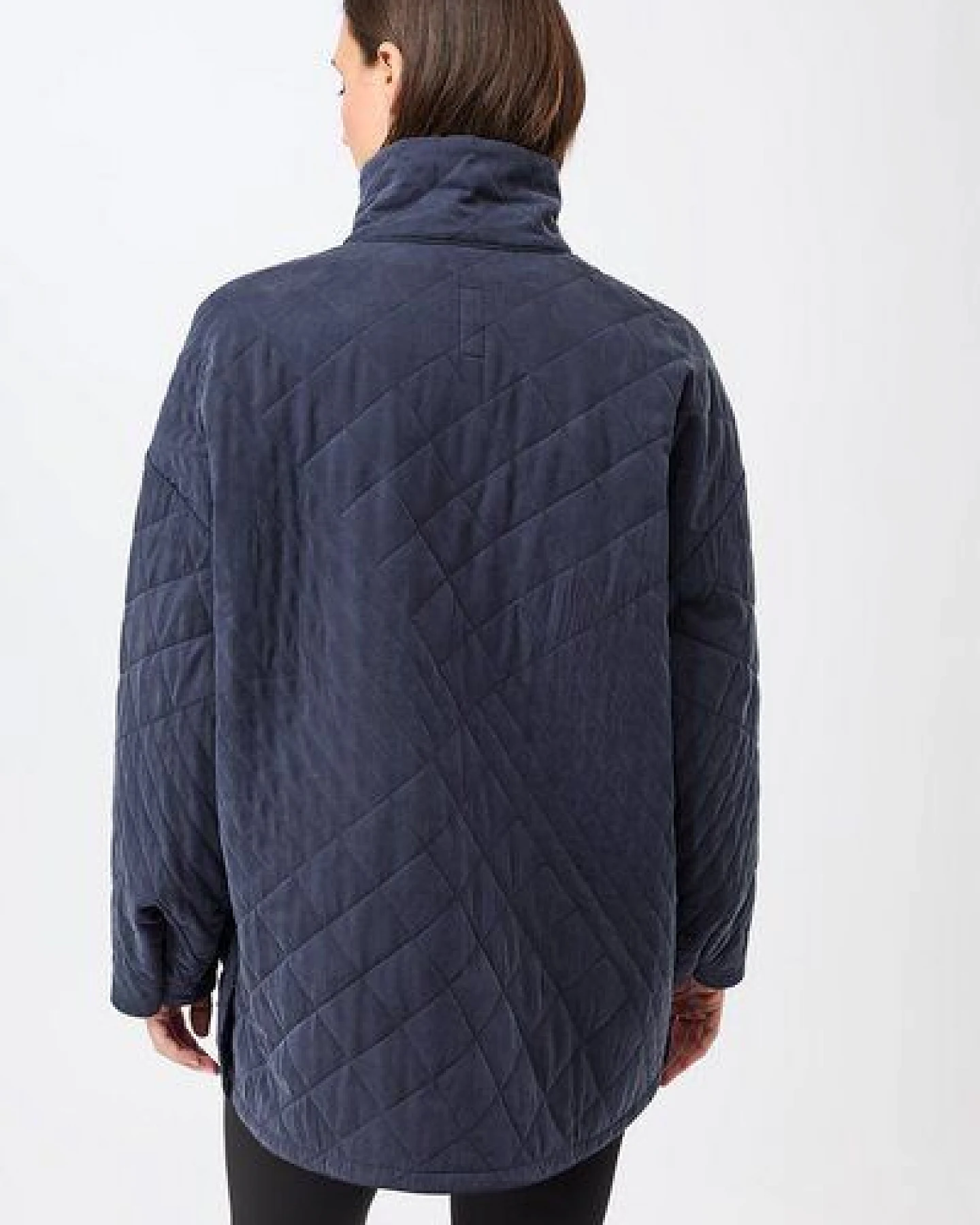 LangerChen Gesteppte Jacke aus Tencel® mit Stehkragen – Ansicht 3