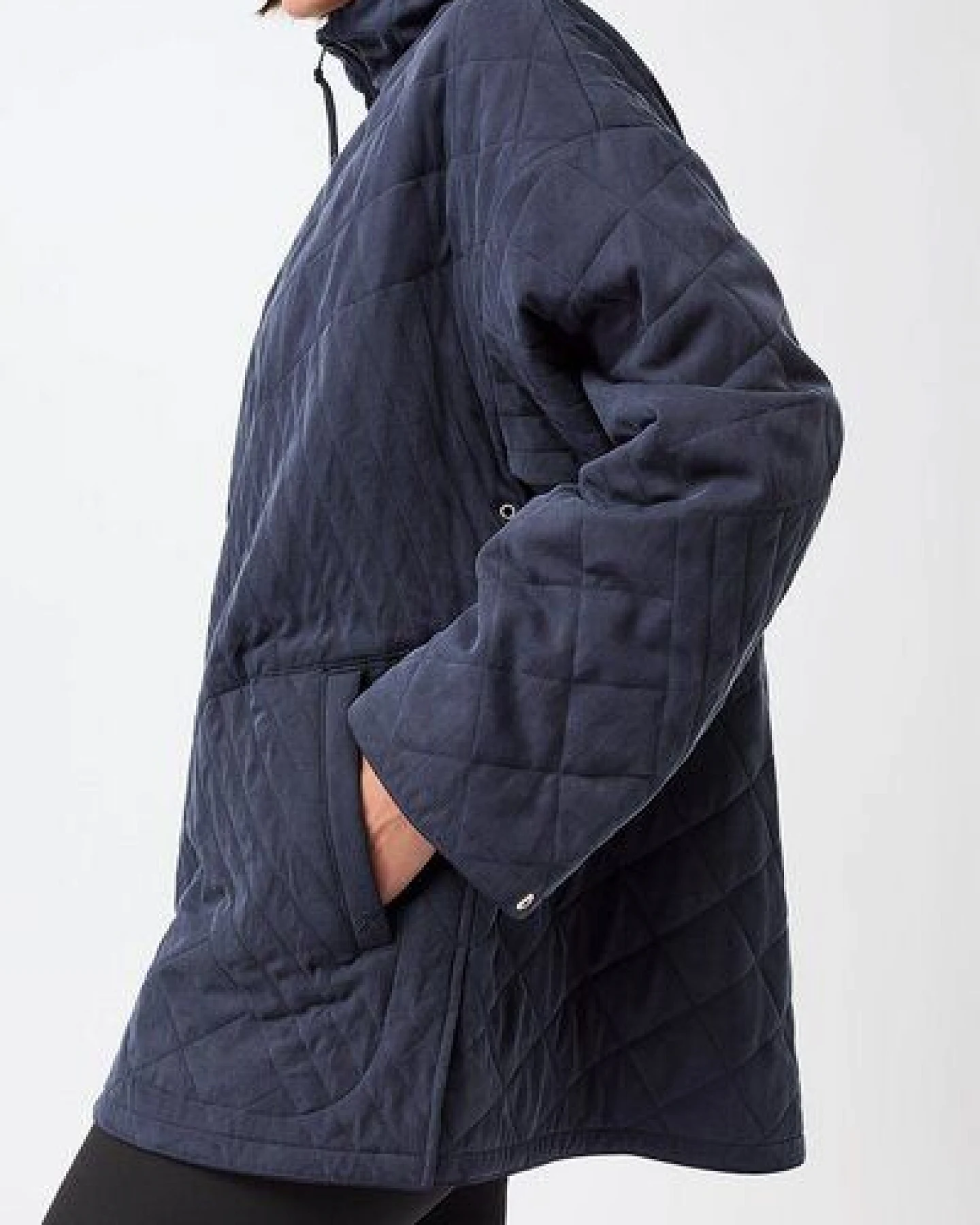 LangerChen Gesteppte Jacke aus Tencel® mit Stehkragen – Ansicht 4